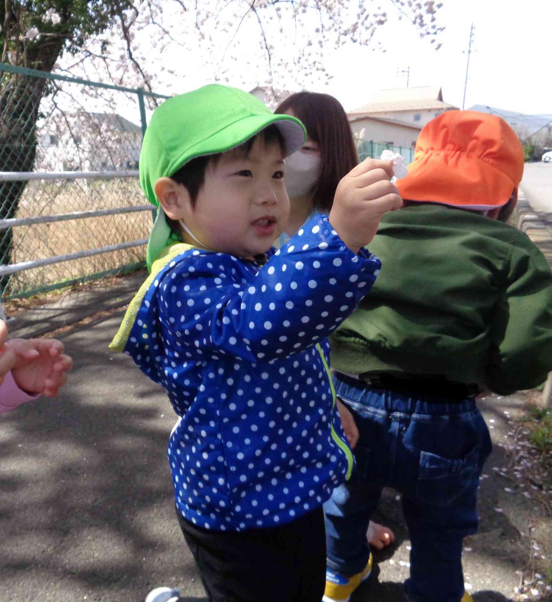 お散歩楽しいね