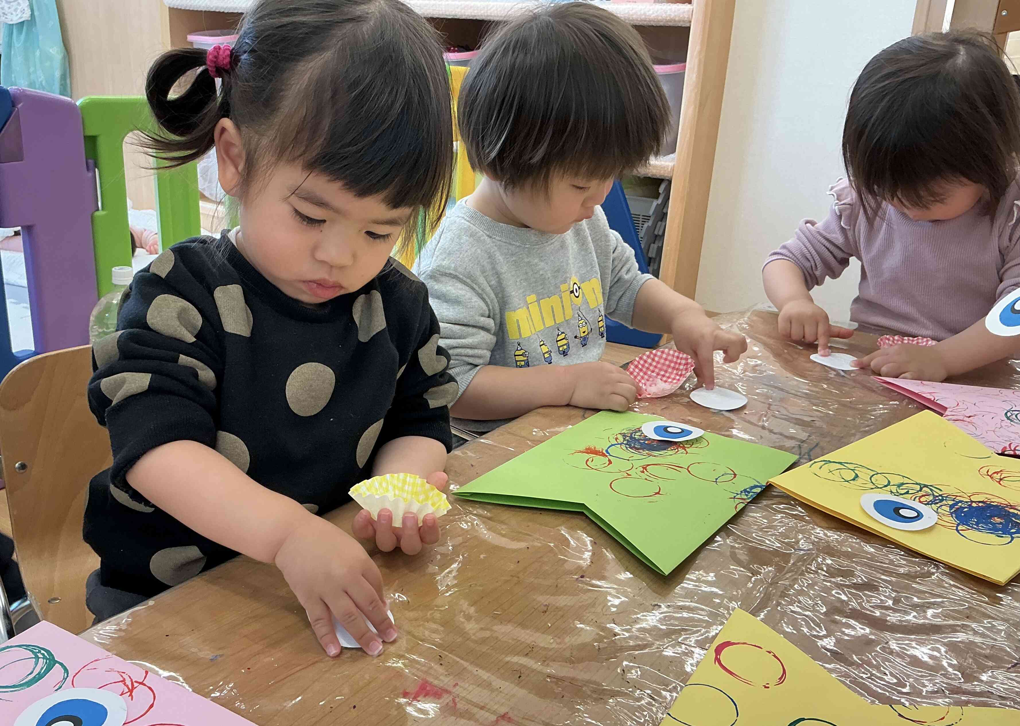 こいのぼり製作（2歳児）