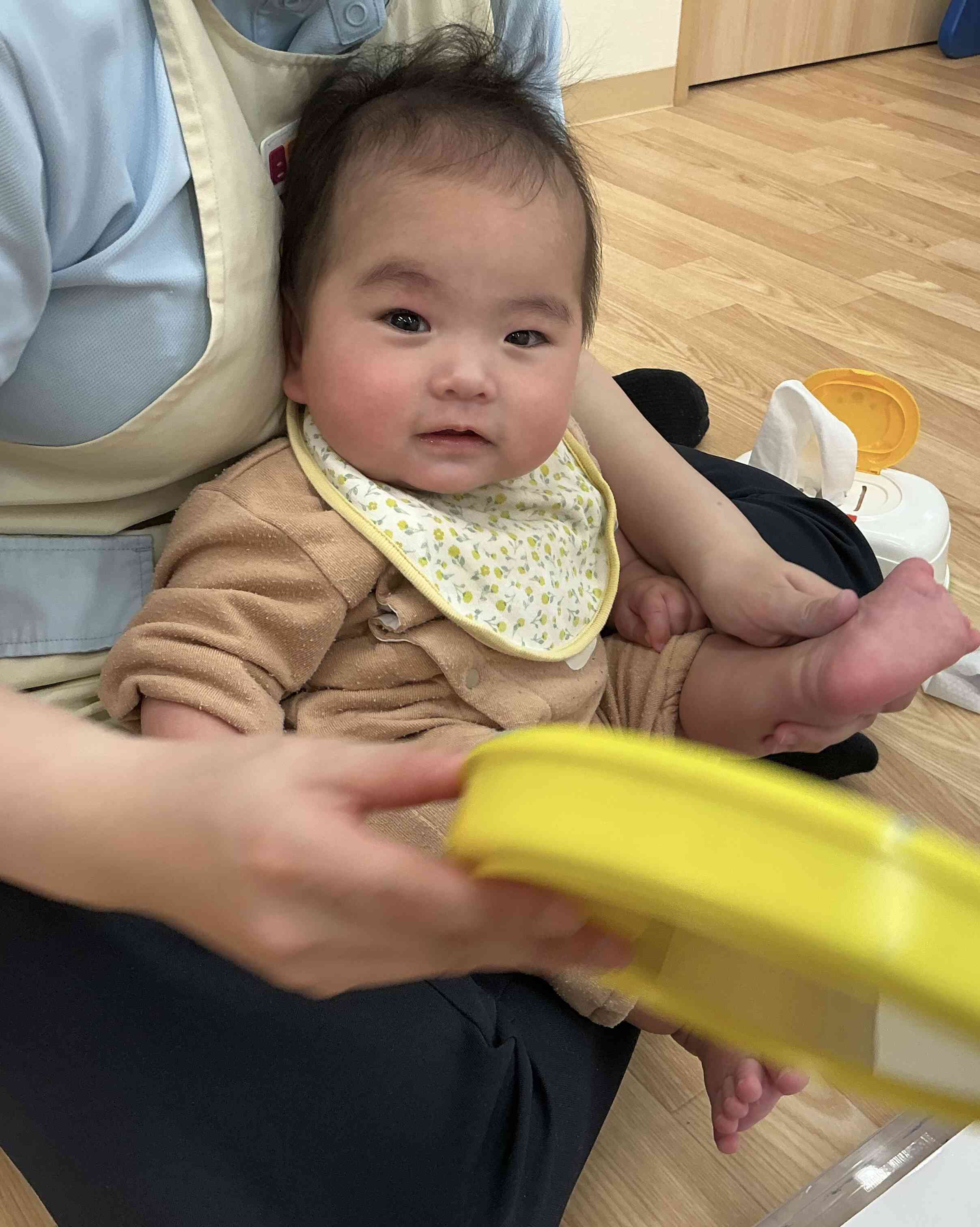 6月の製作〜0歳児（ひよこ組）〜