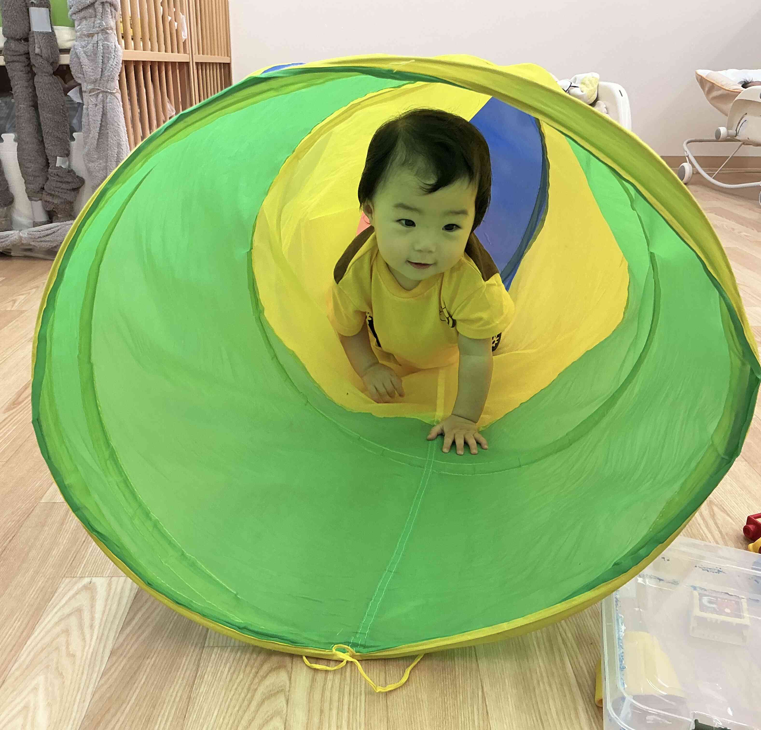 6月のひよこ組（0歳児）の様子