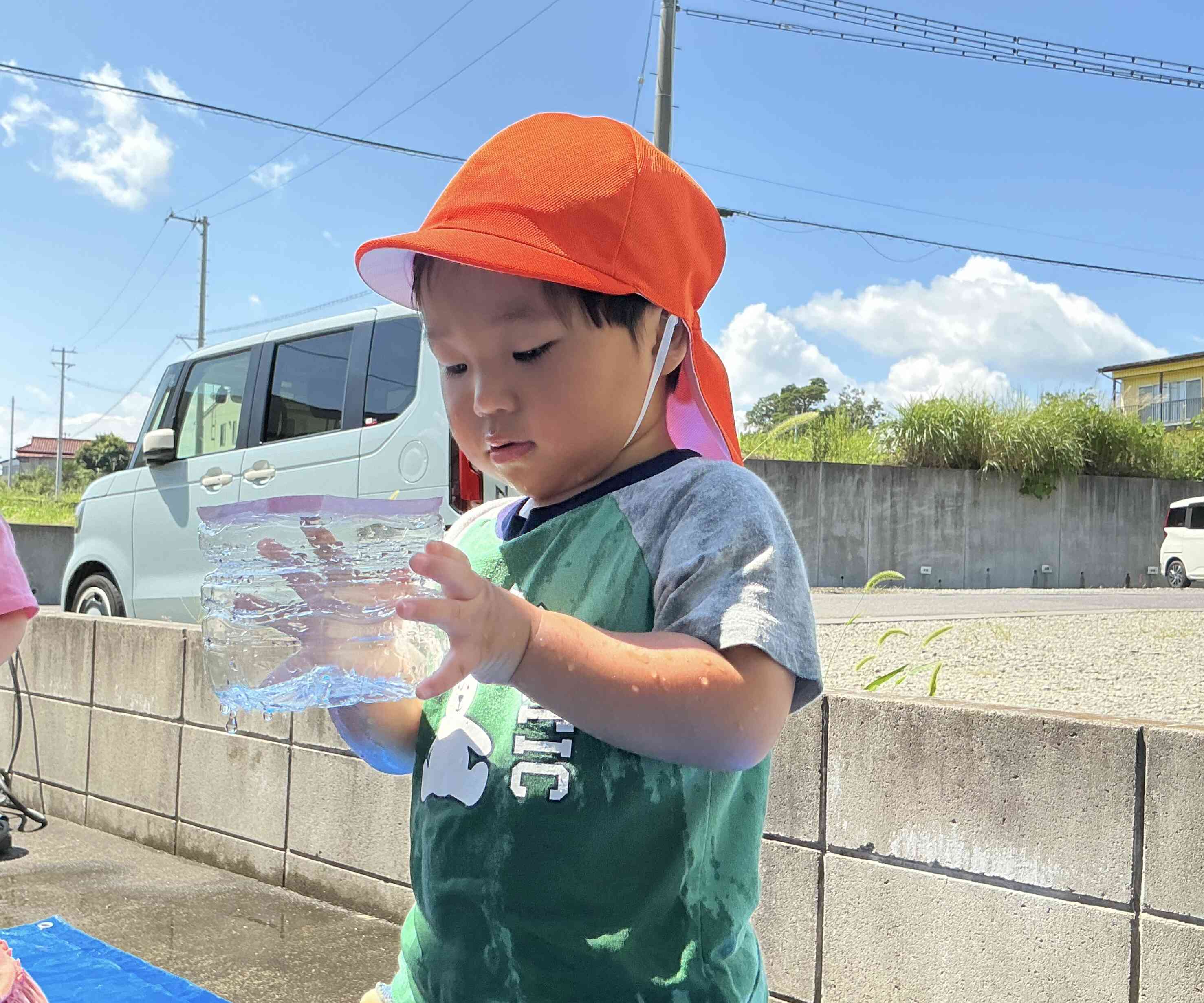 みんなで水遊び！（1・2歳児）
