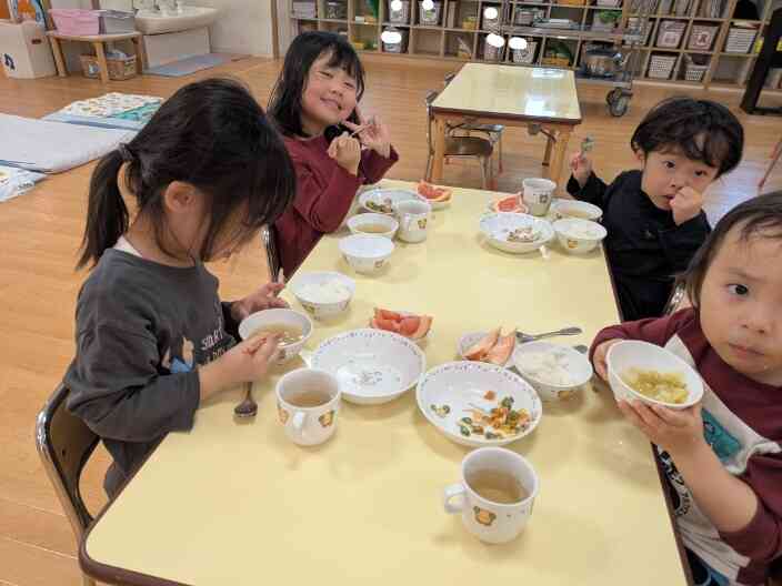 みんなで食べるとおいしいね！