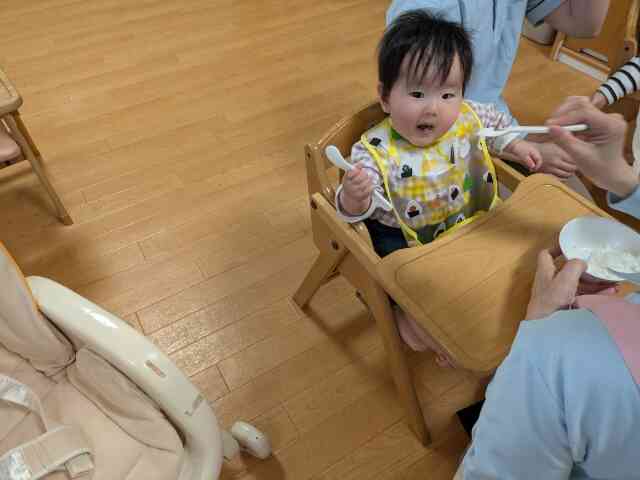 給食美味しいね！