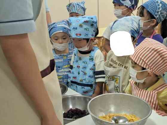 食育（あじさいゼリー作り：2.3.4.5歳児）