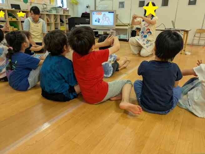 みんなで一緒に練習して見よう！