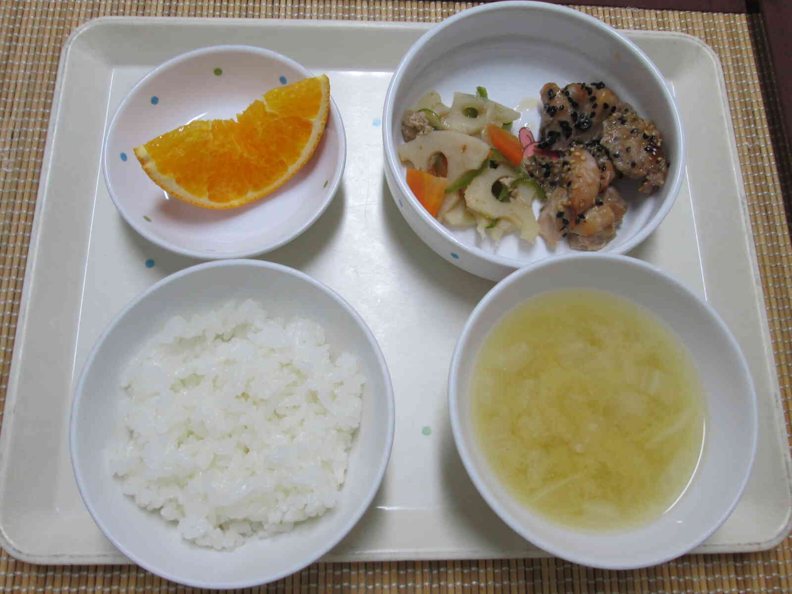 11月17日の献立です。