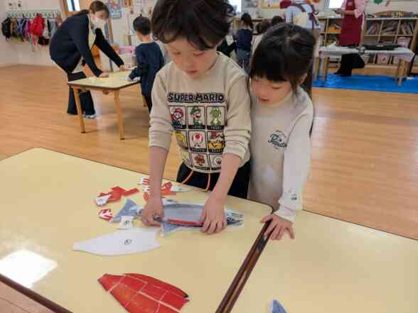 食育 鮭の解体(すくわくプログラム)