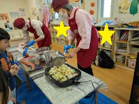 おいしそうだね!早く食べたい!