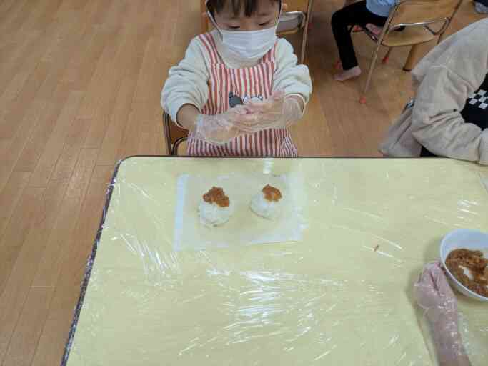 味噌だれを塗って完成！