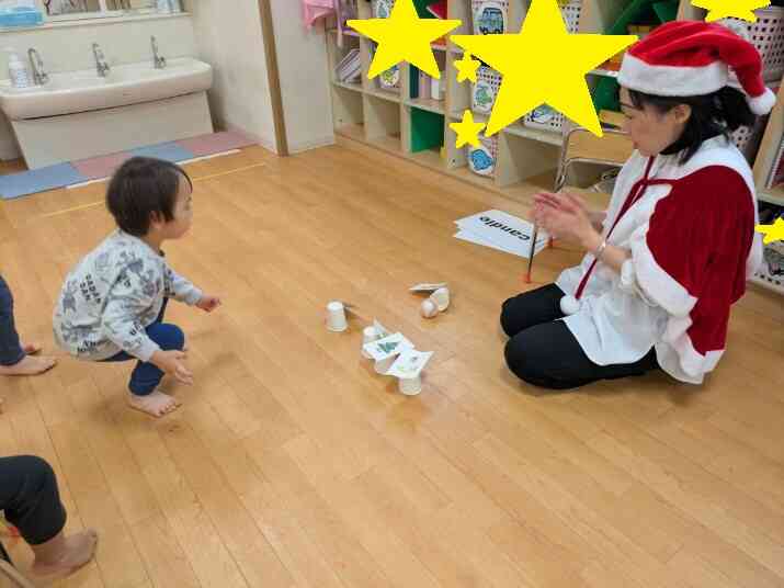 ゲームをしながら楽しく英語を身に着けます！