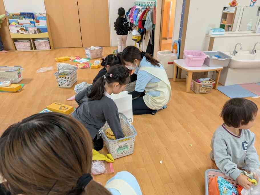 新年を迎えました！（大掃除：3.4.5歳児）