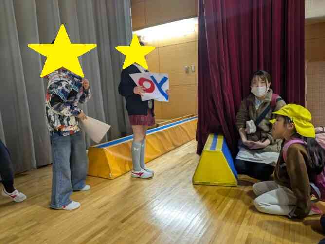 小学校交流（５歳児クラス）