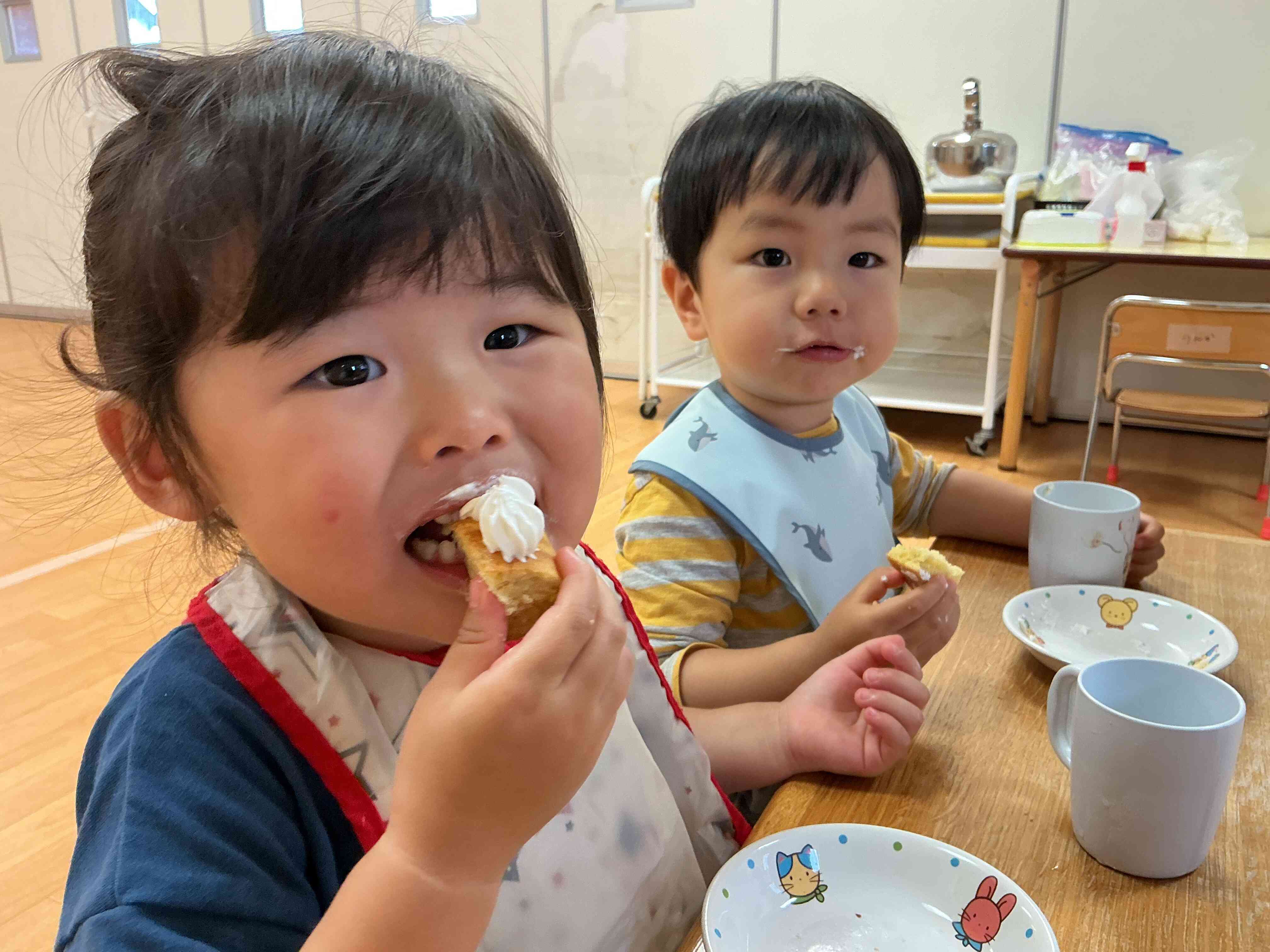 うさぎ組（2歳児クラス）の様子です！