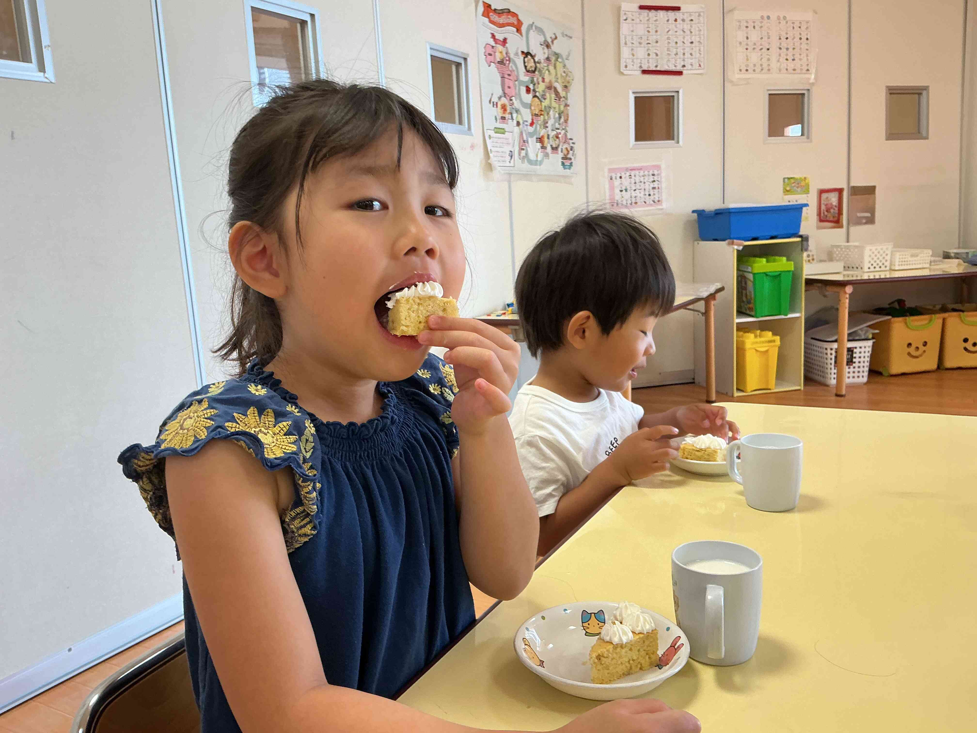 ぱんだ•きりん•ぞう組（3•4•5歳児クラス）の様子です！
