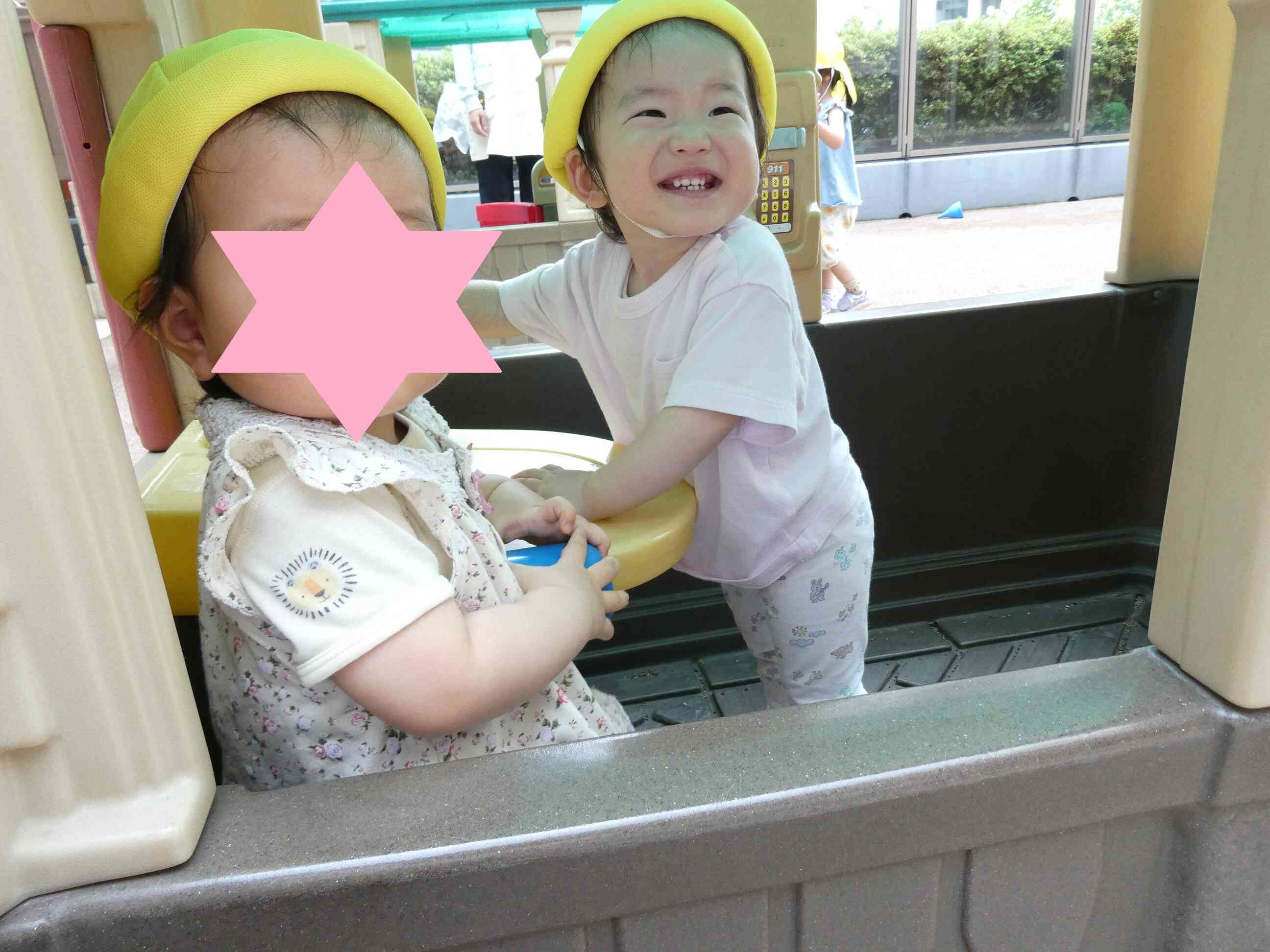 ひよこ組(0歳児)、7月の様子❁