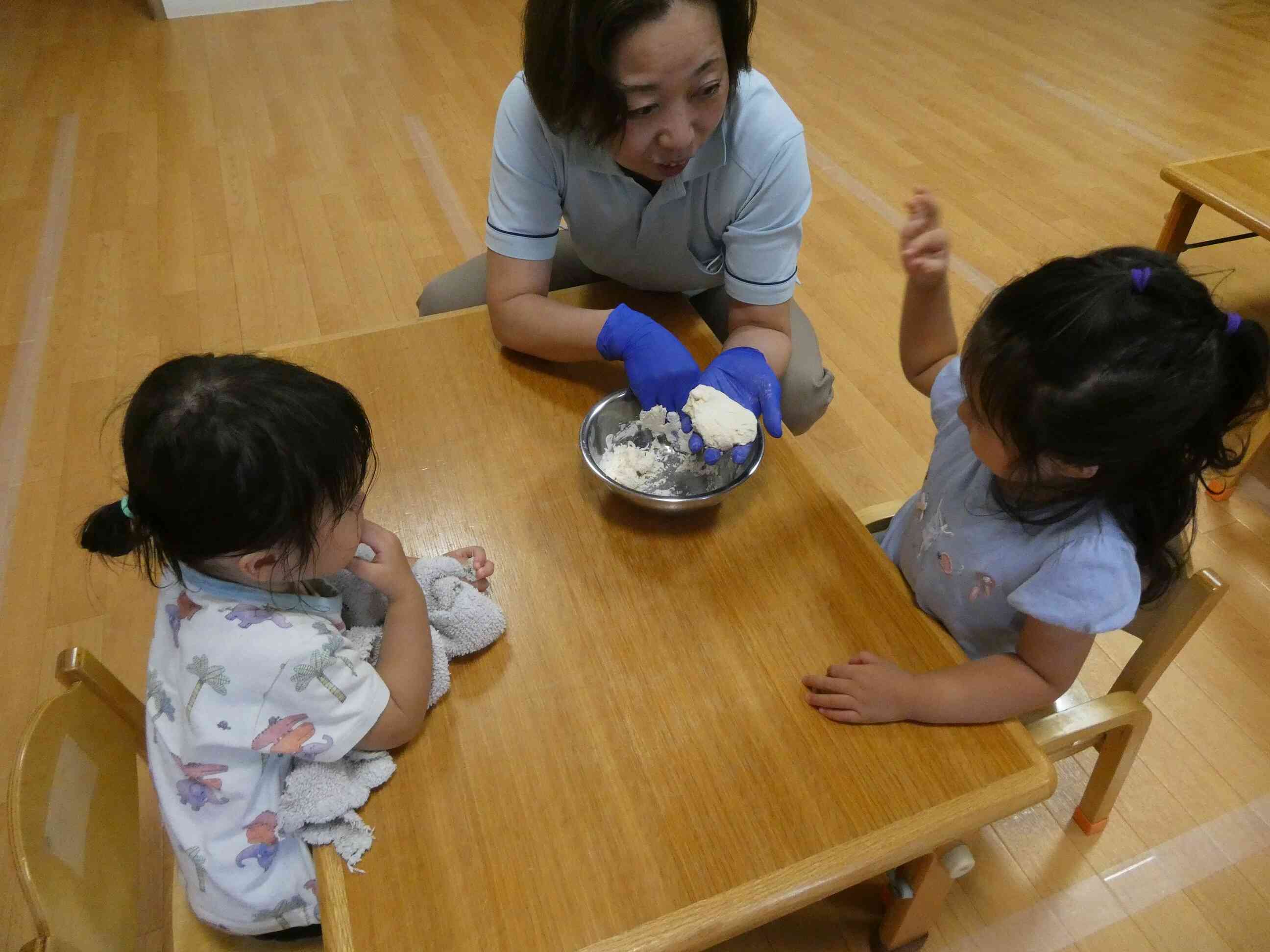 もちもちしてきたね！