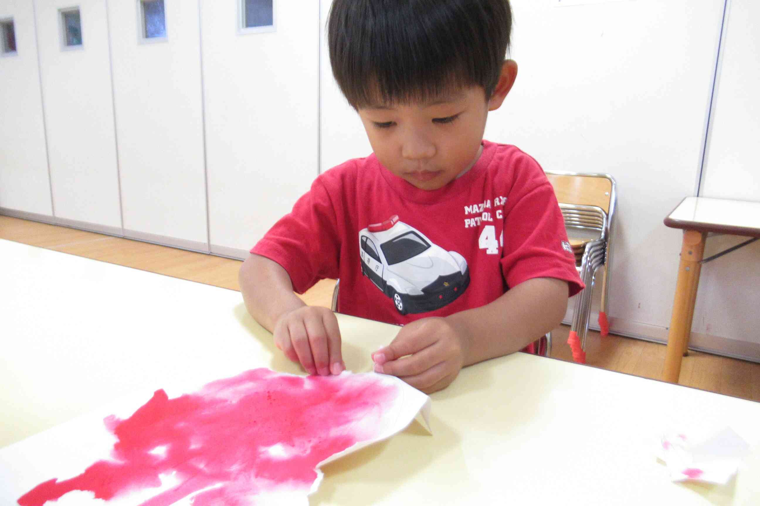 ８月の製作ーぱんだ組（３歳児）