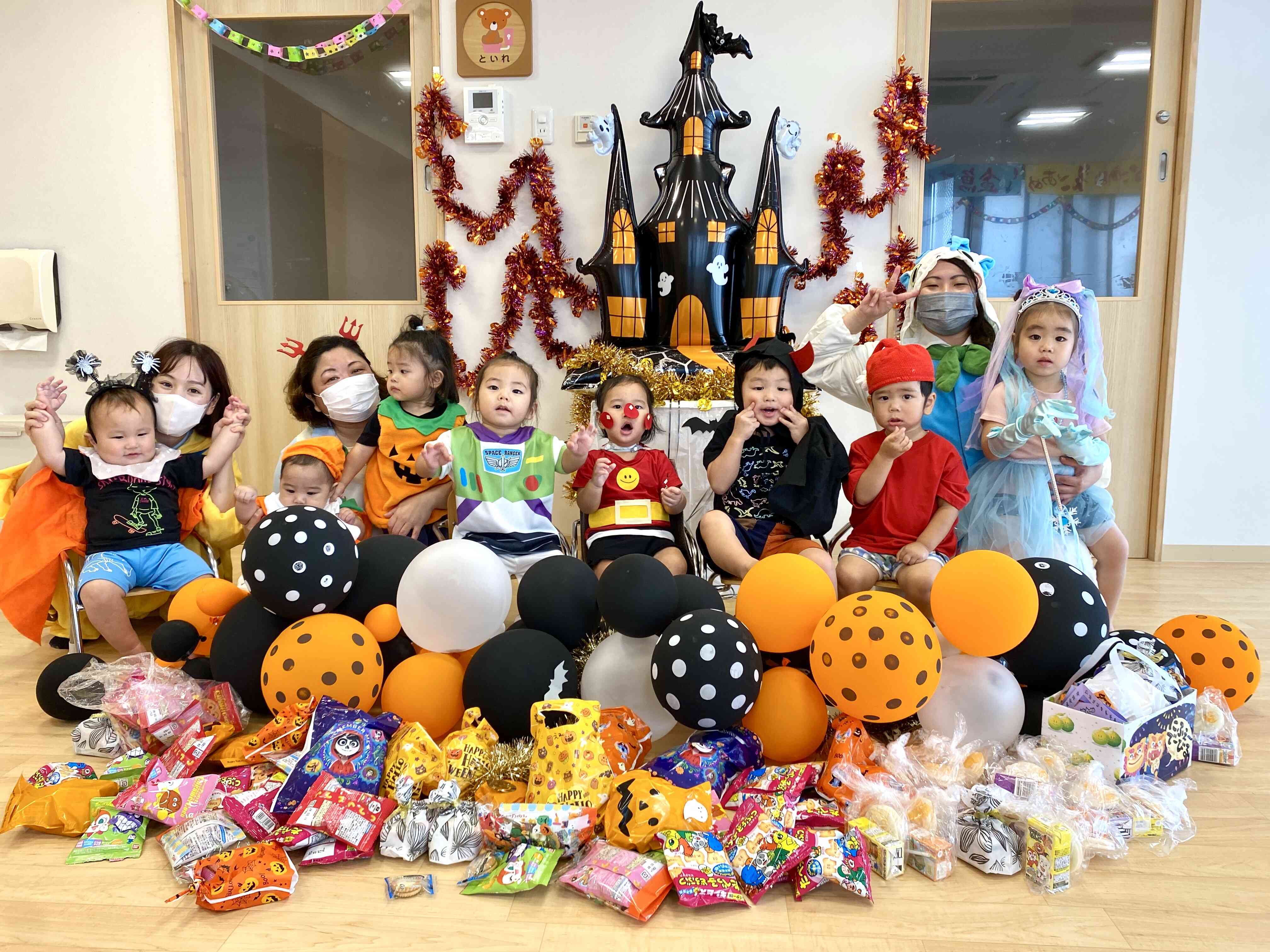 いつもと違う雰囲気にワクワク