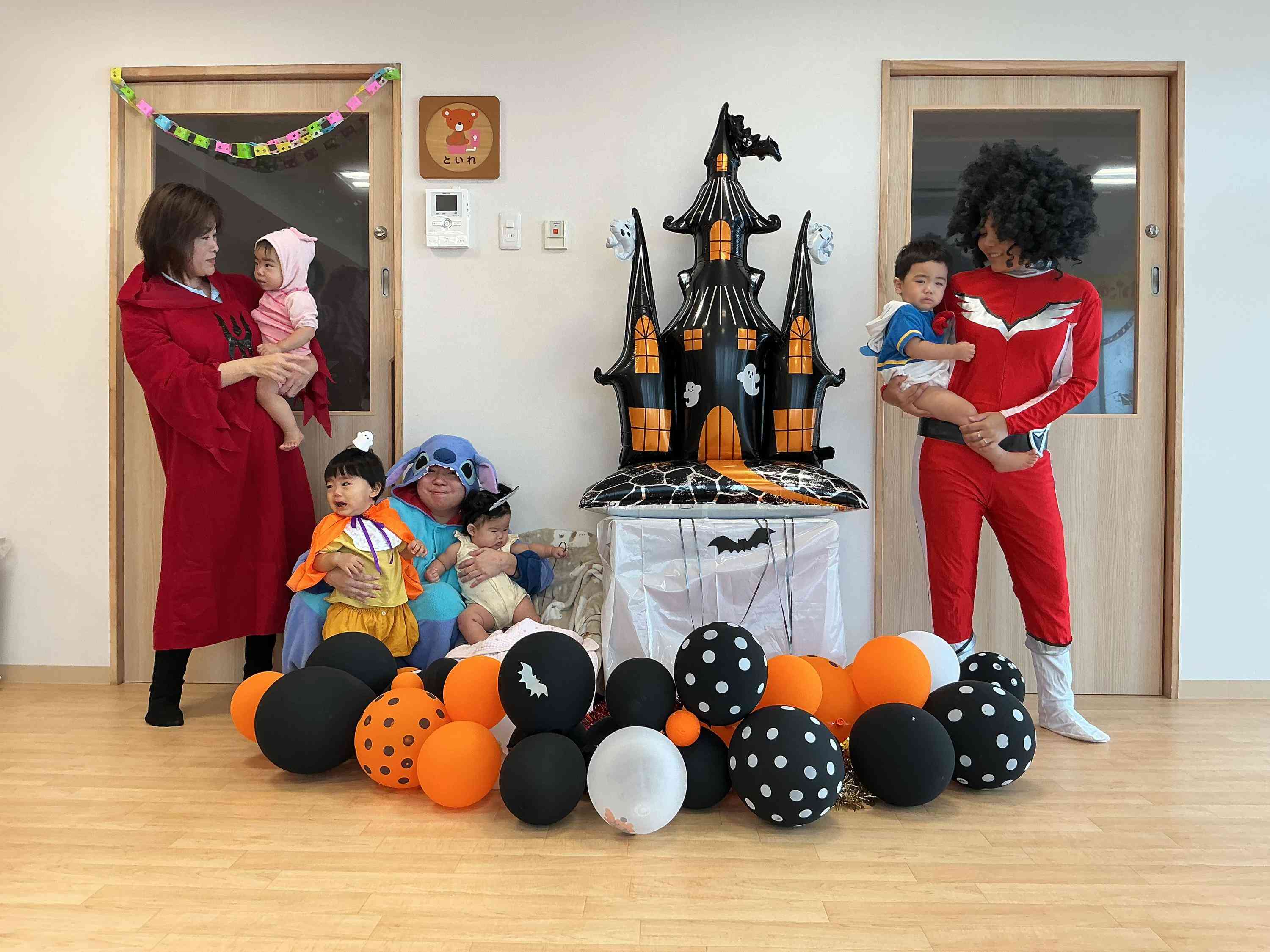 ひよこ組（0歳児）も記念撮影♪