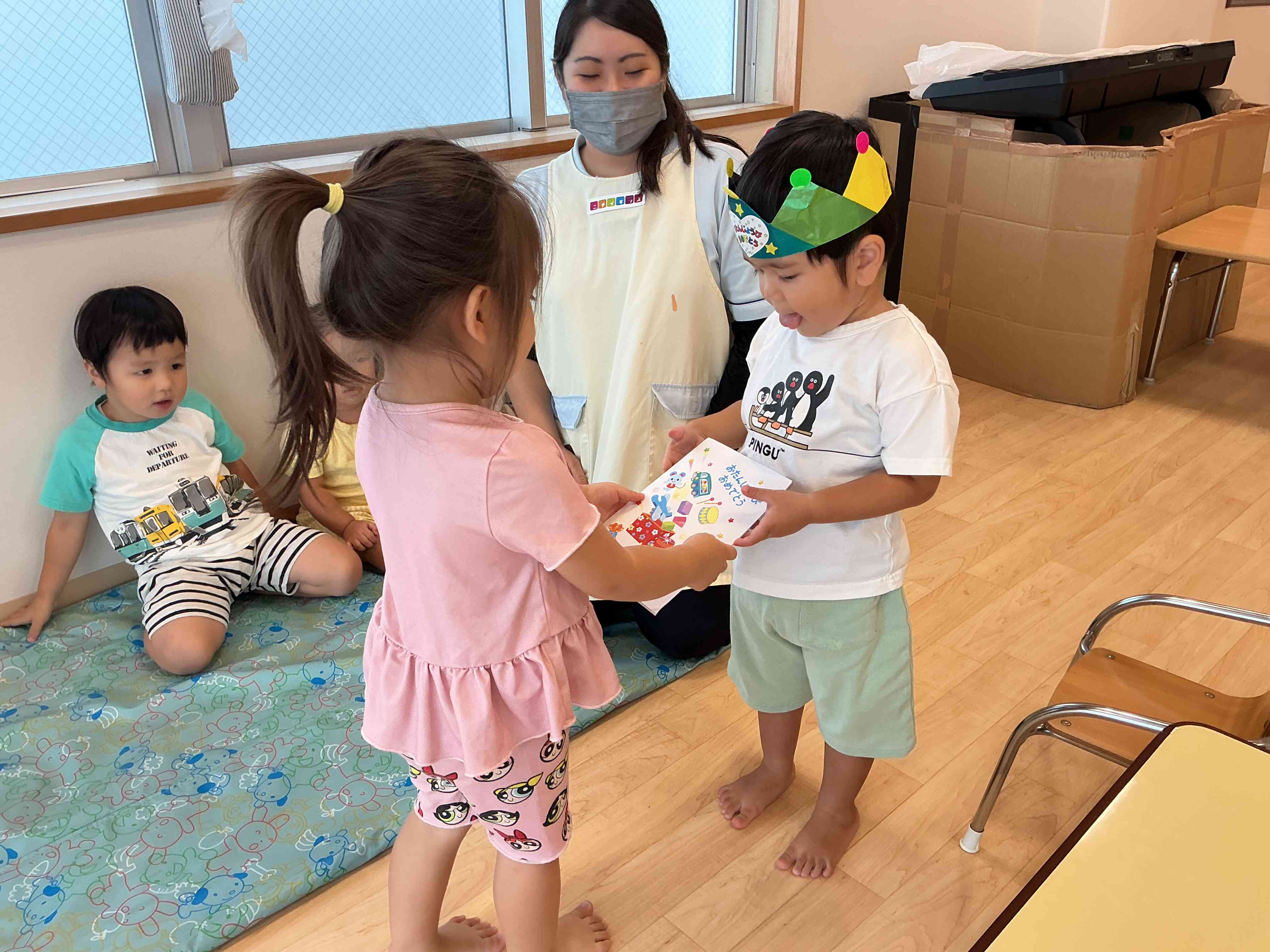 お誕生日カードのプレゼント⭐︎