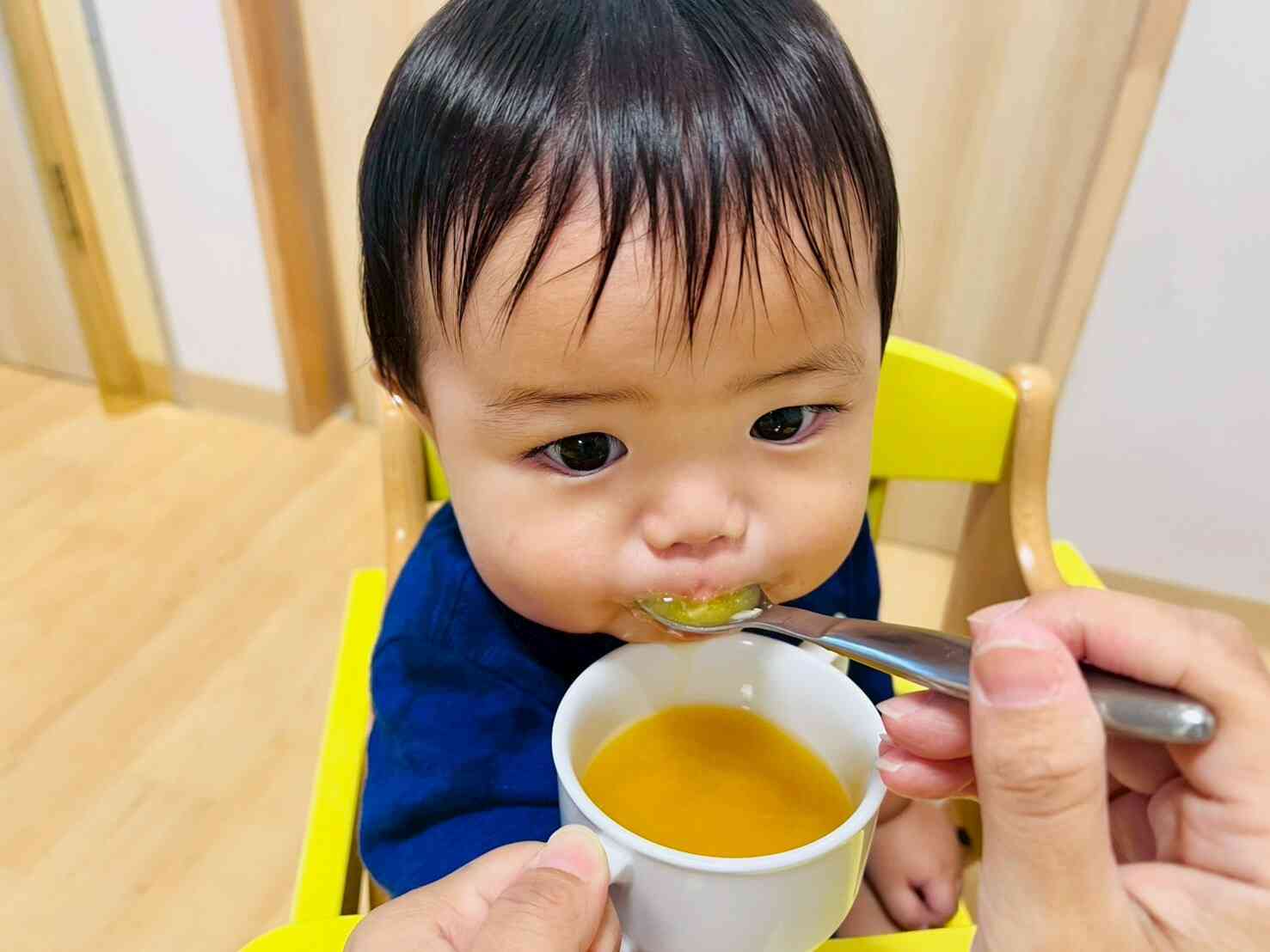 先生と一緒に あーん