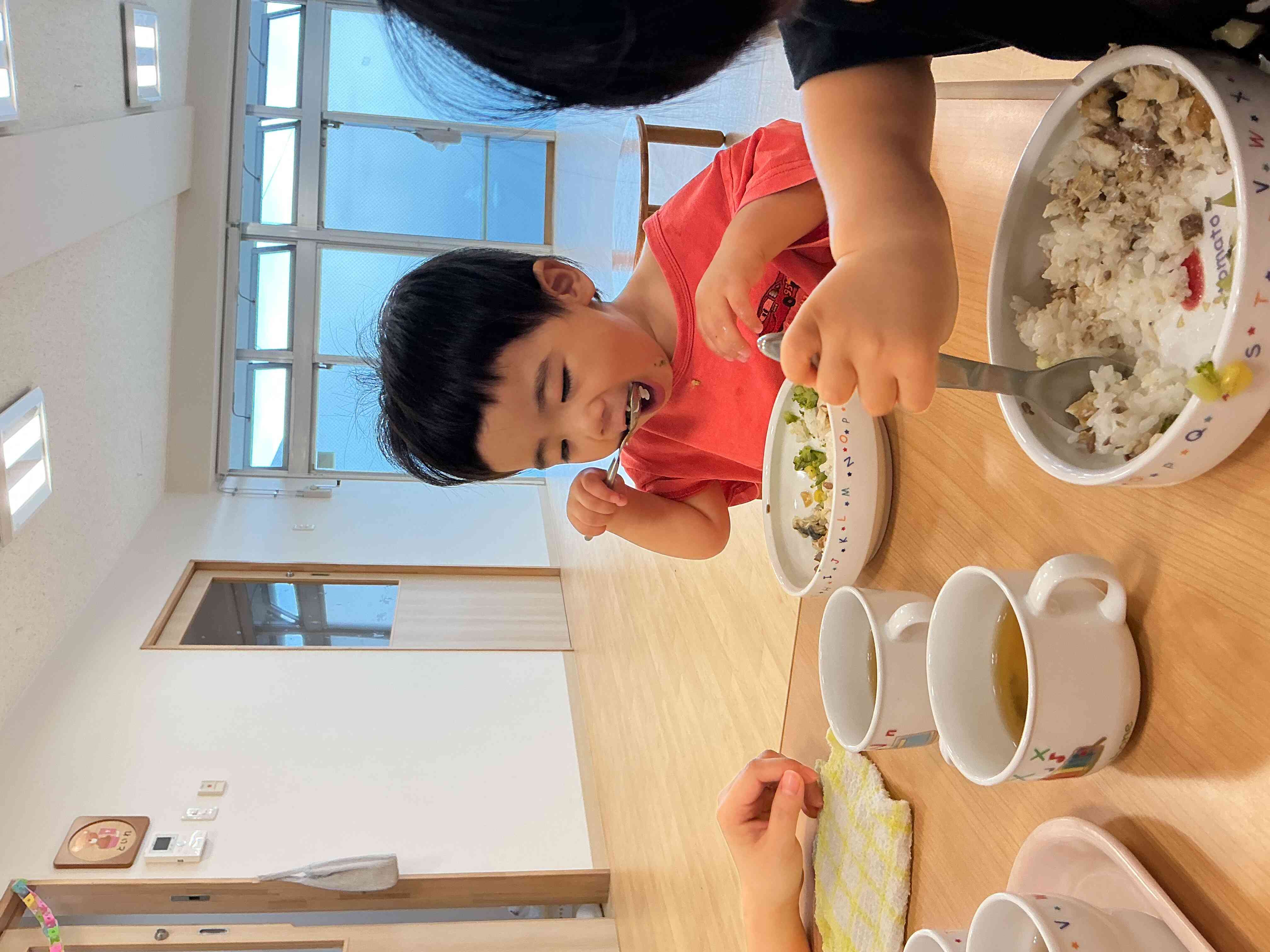 せんせい、みててね（完了食）