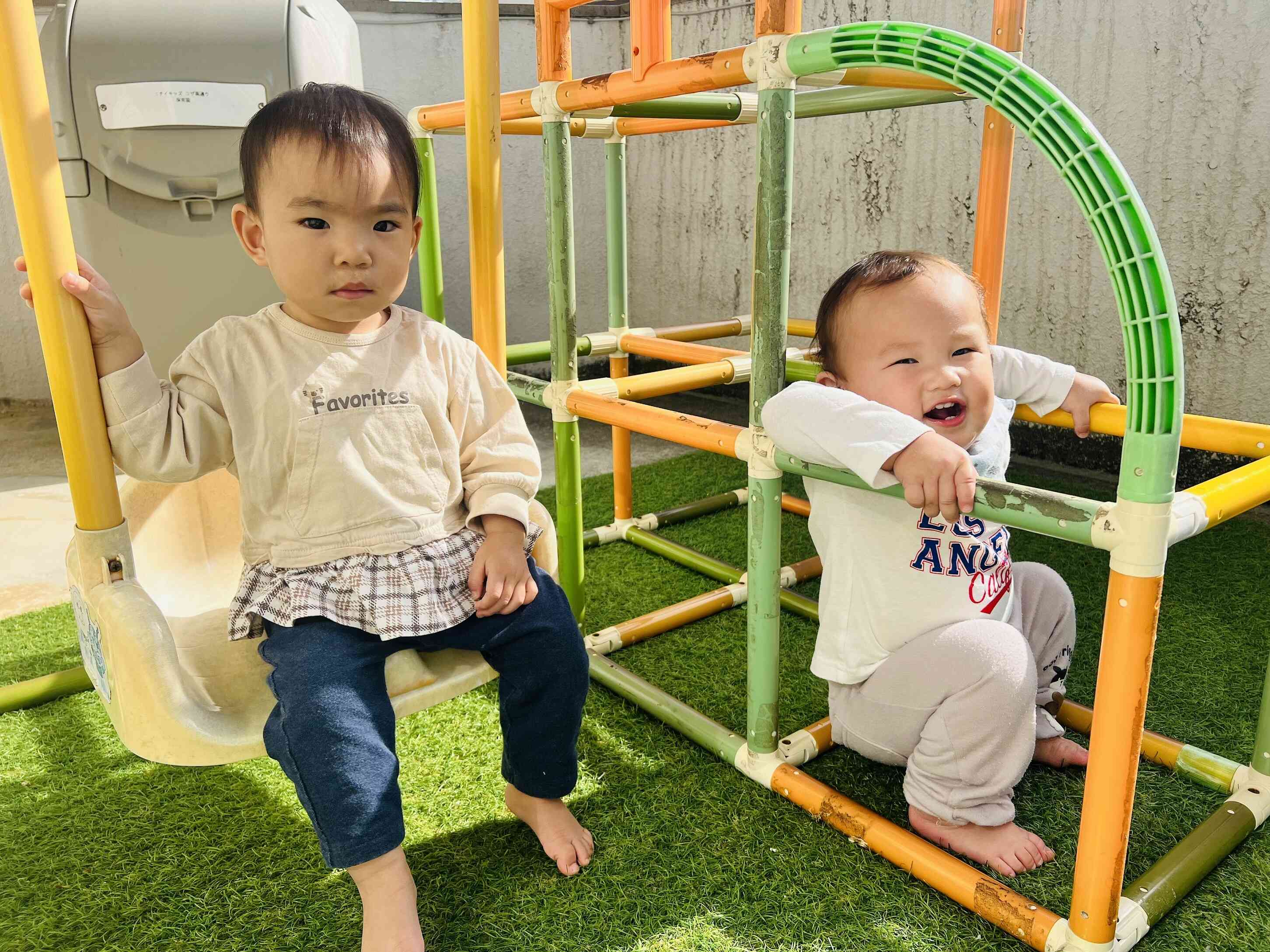 こちらも仲良しコンビ♪