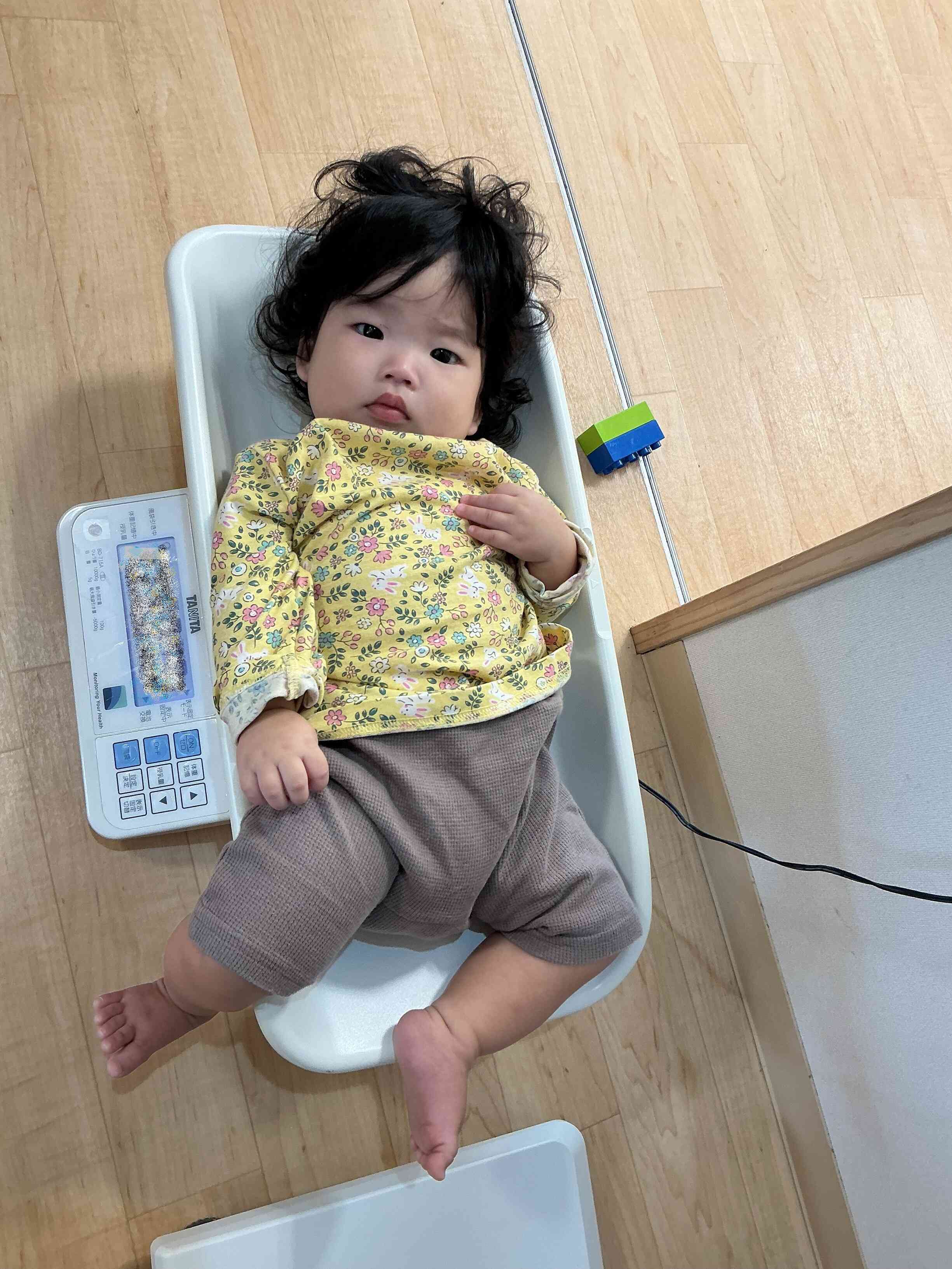 体重計に乗ってみた
