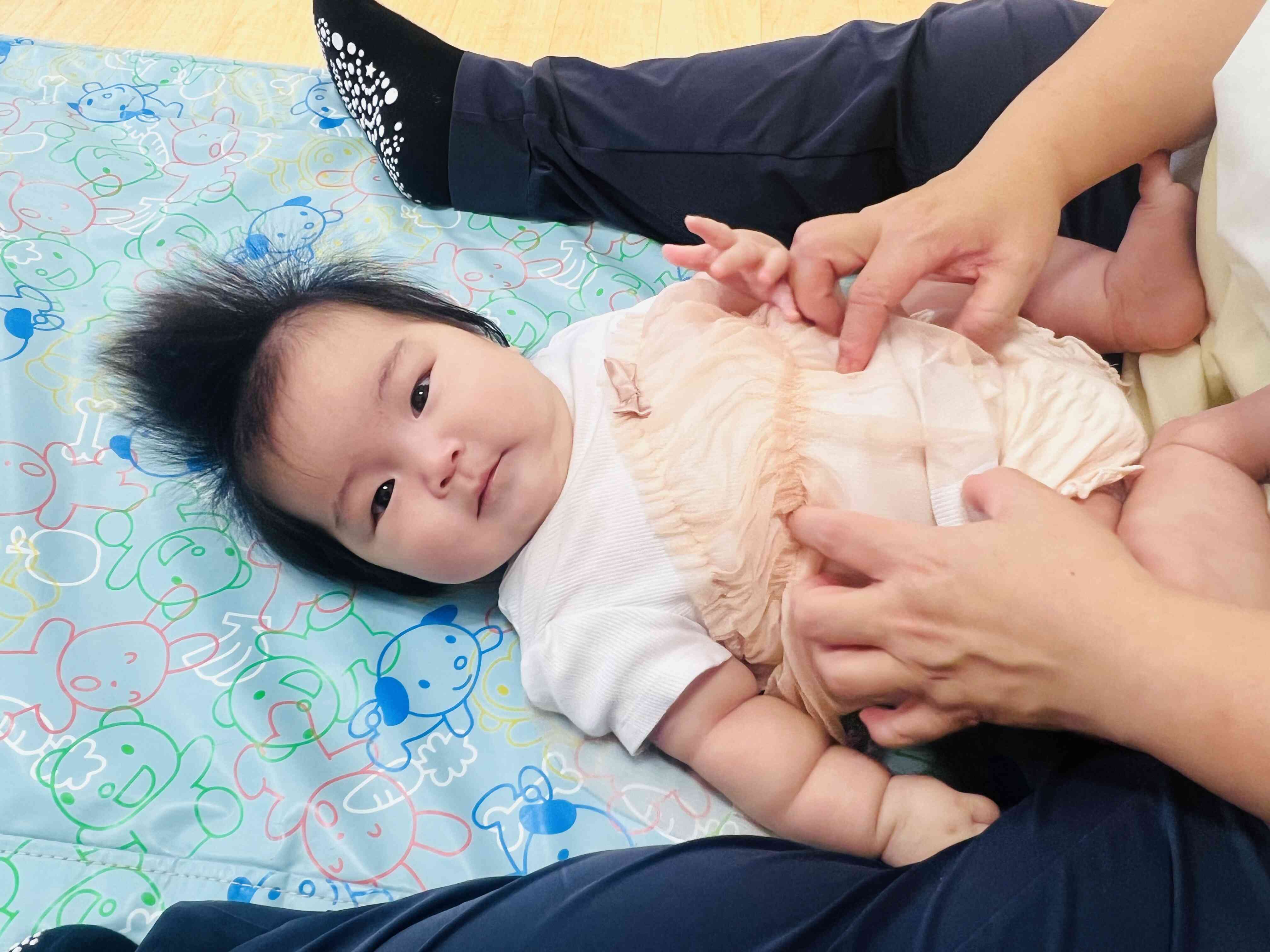 こちょこちょ〜！