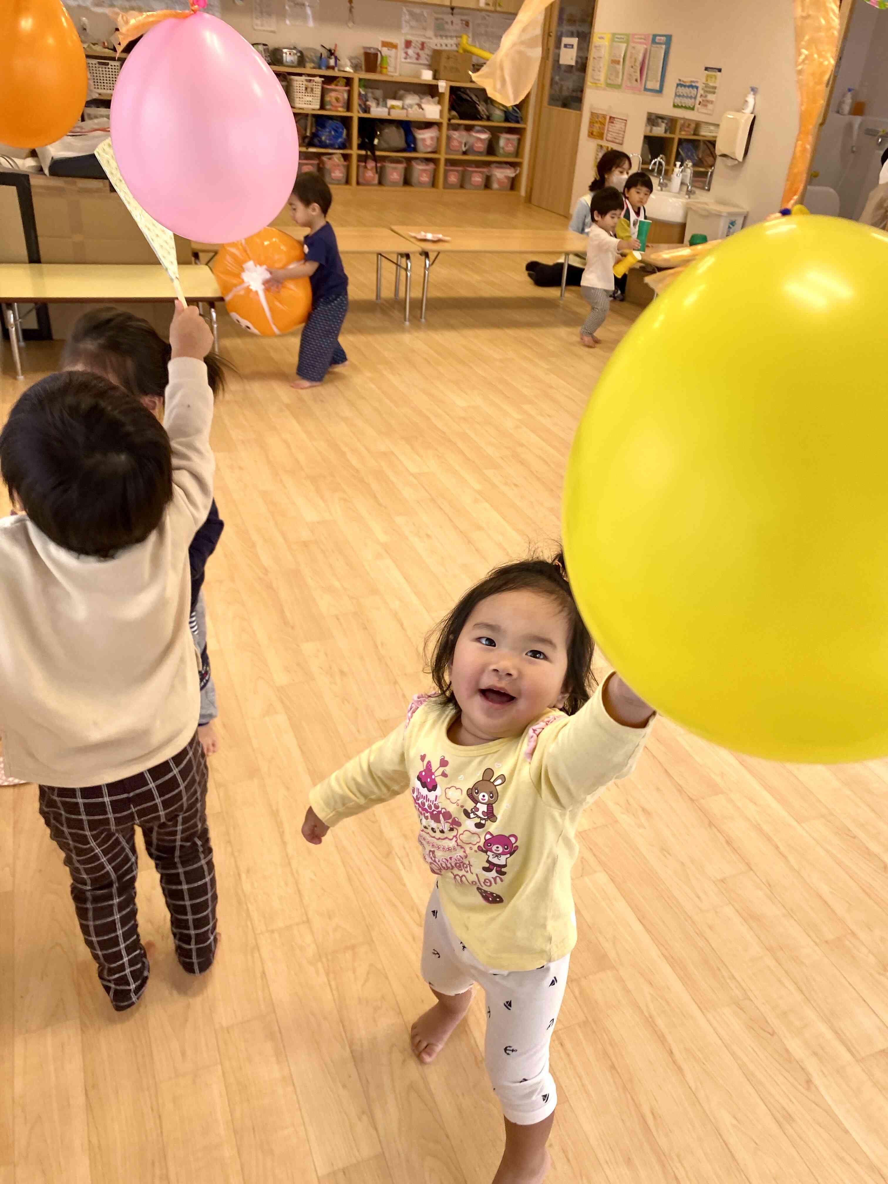 ★手作りおもちゃで正月遊び★