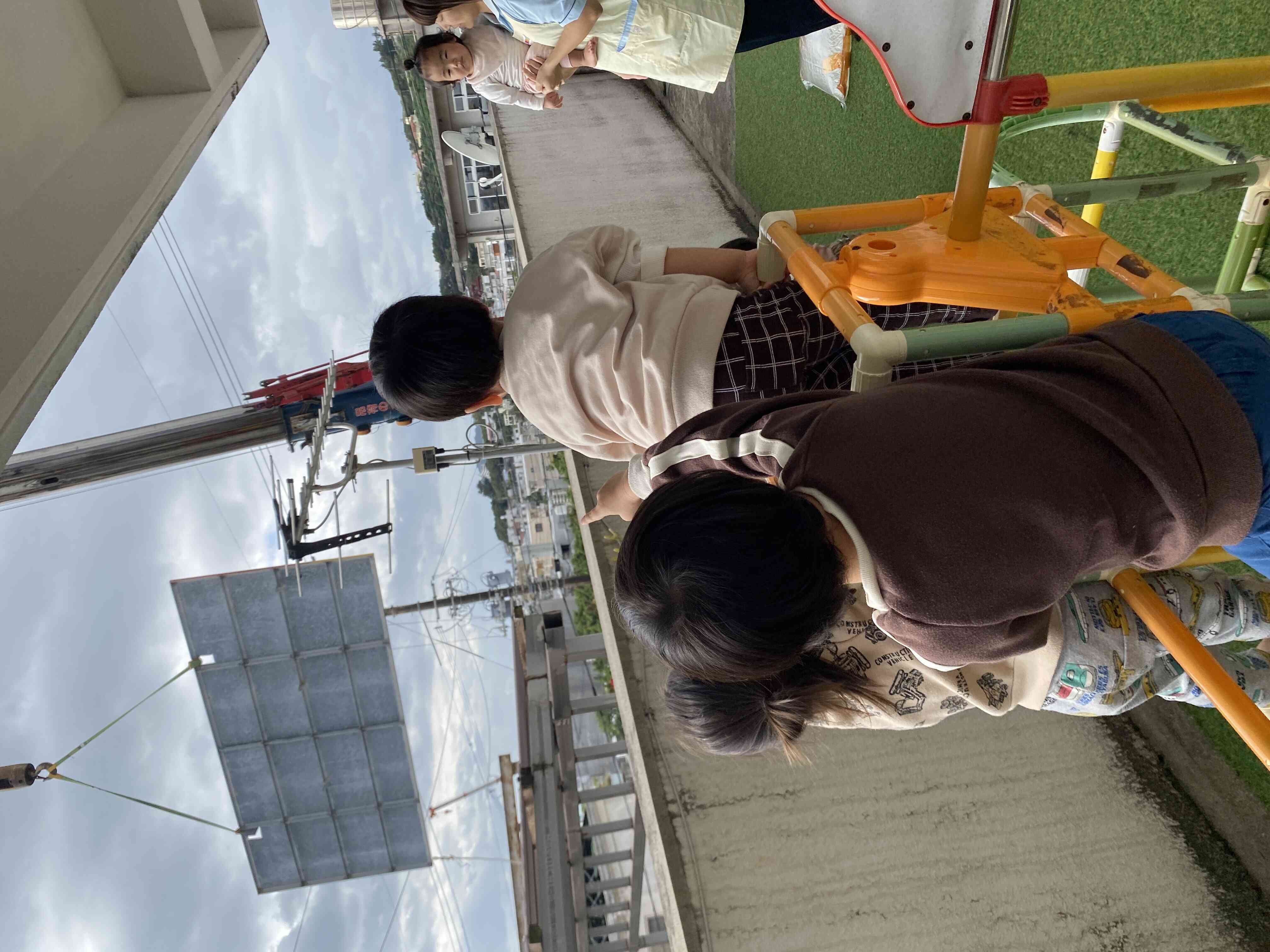 クレーン車だっ！