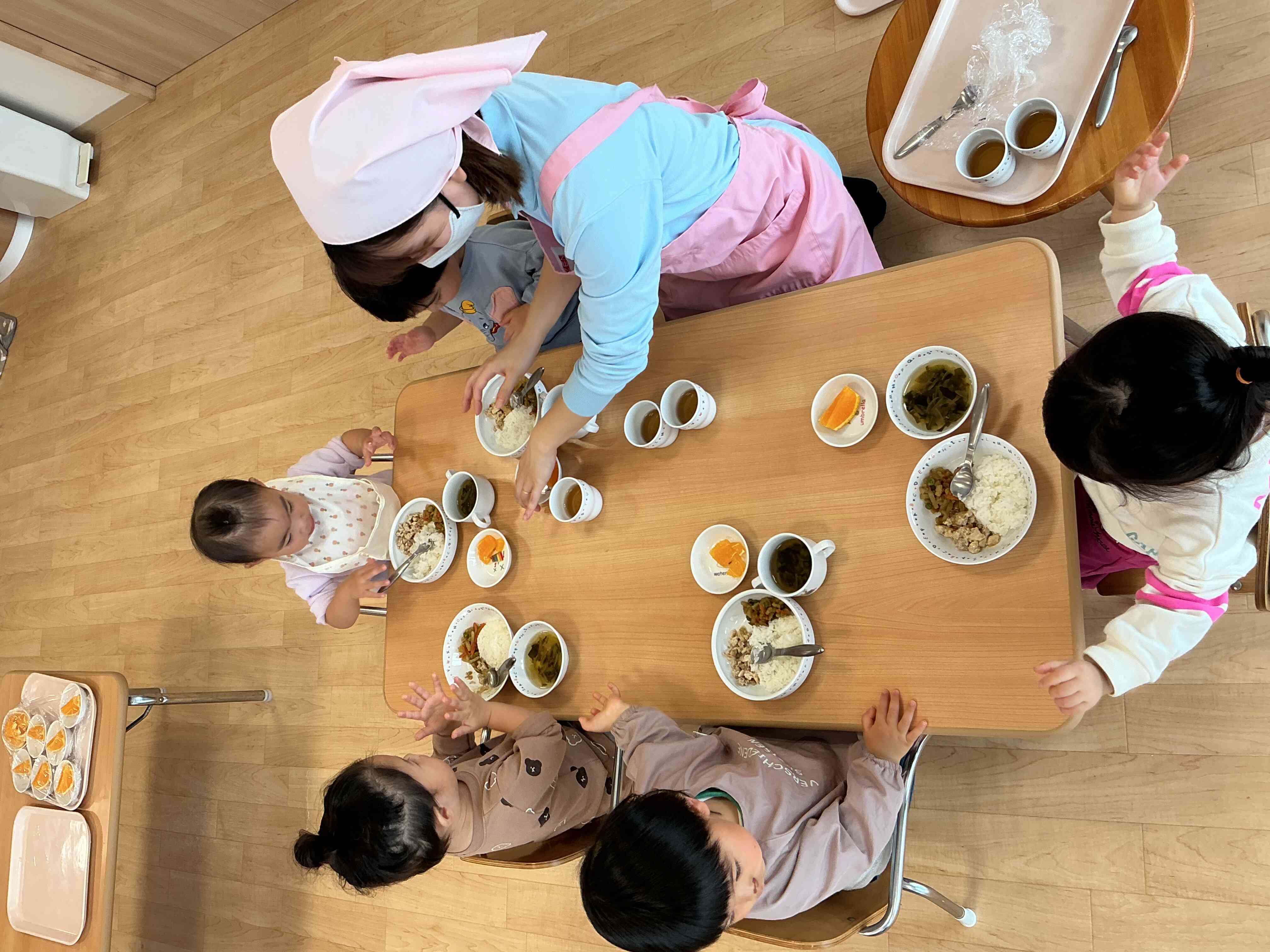 ニチイキッズの「おもいっきり給食」