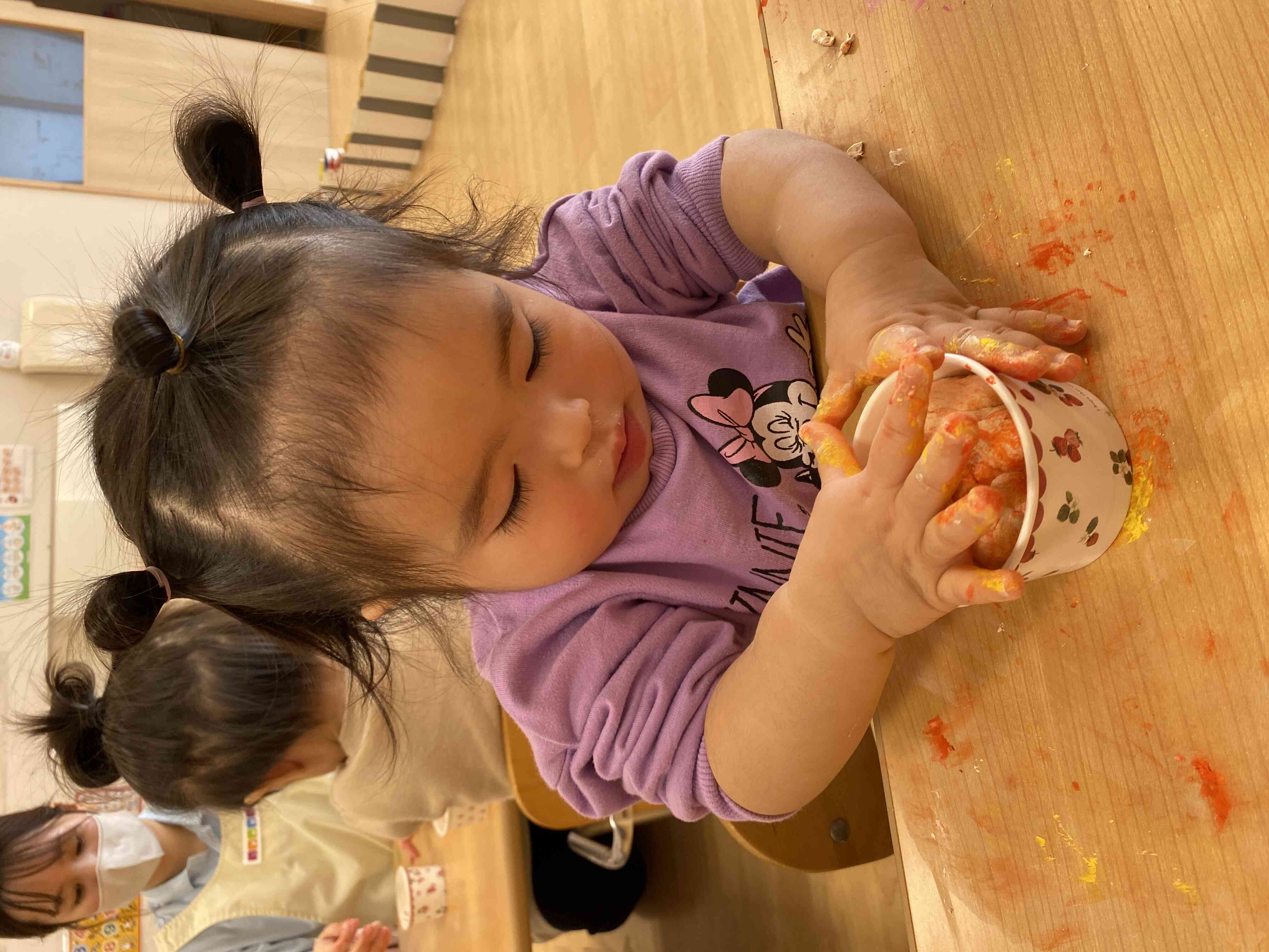 お菓子つくりごっこ