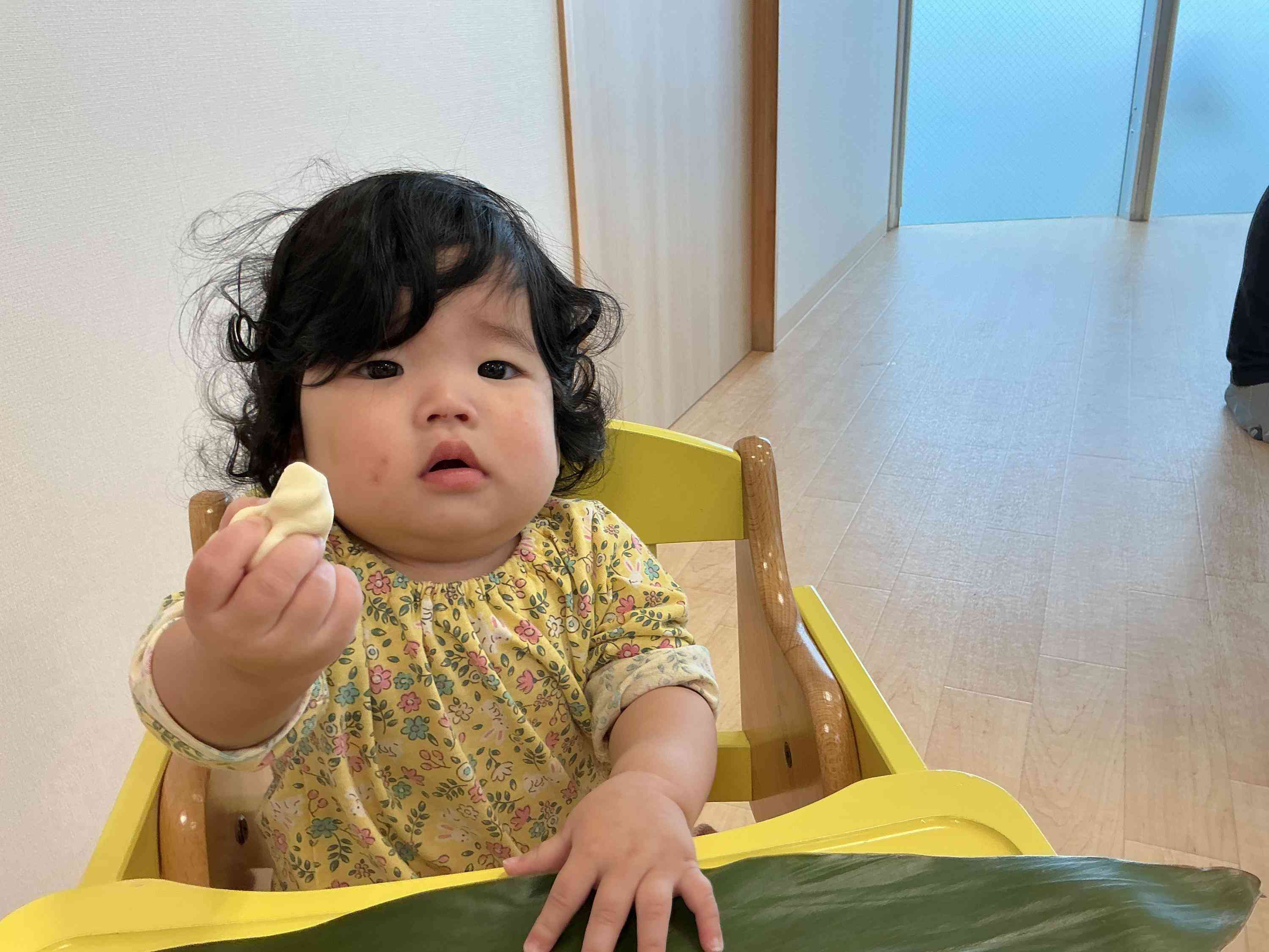 沖縄ムーチー作りごっこ