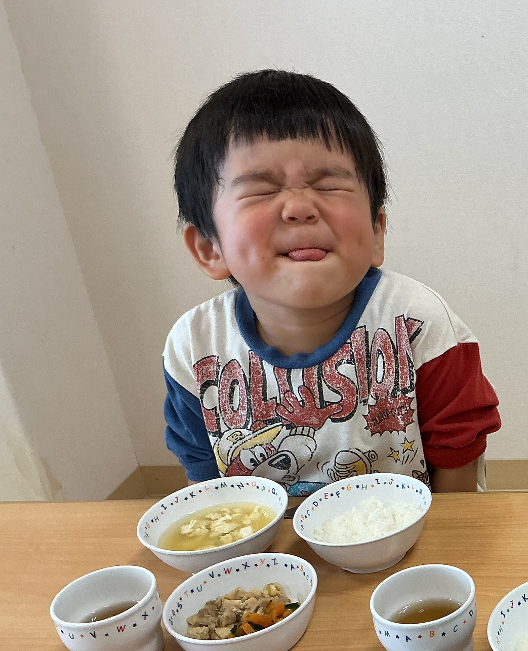 給食の様子