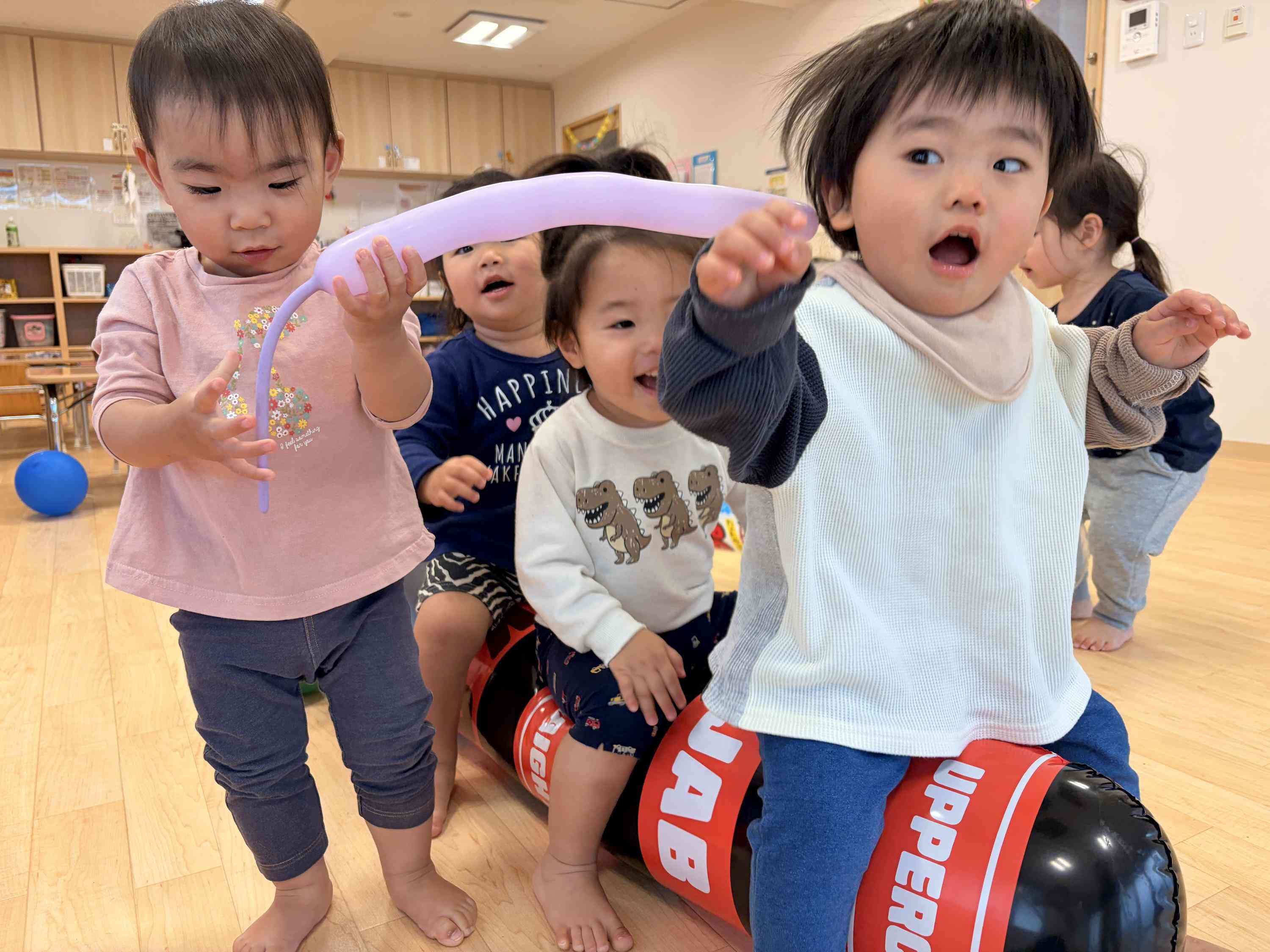 一緒にあそぼー