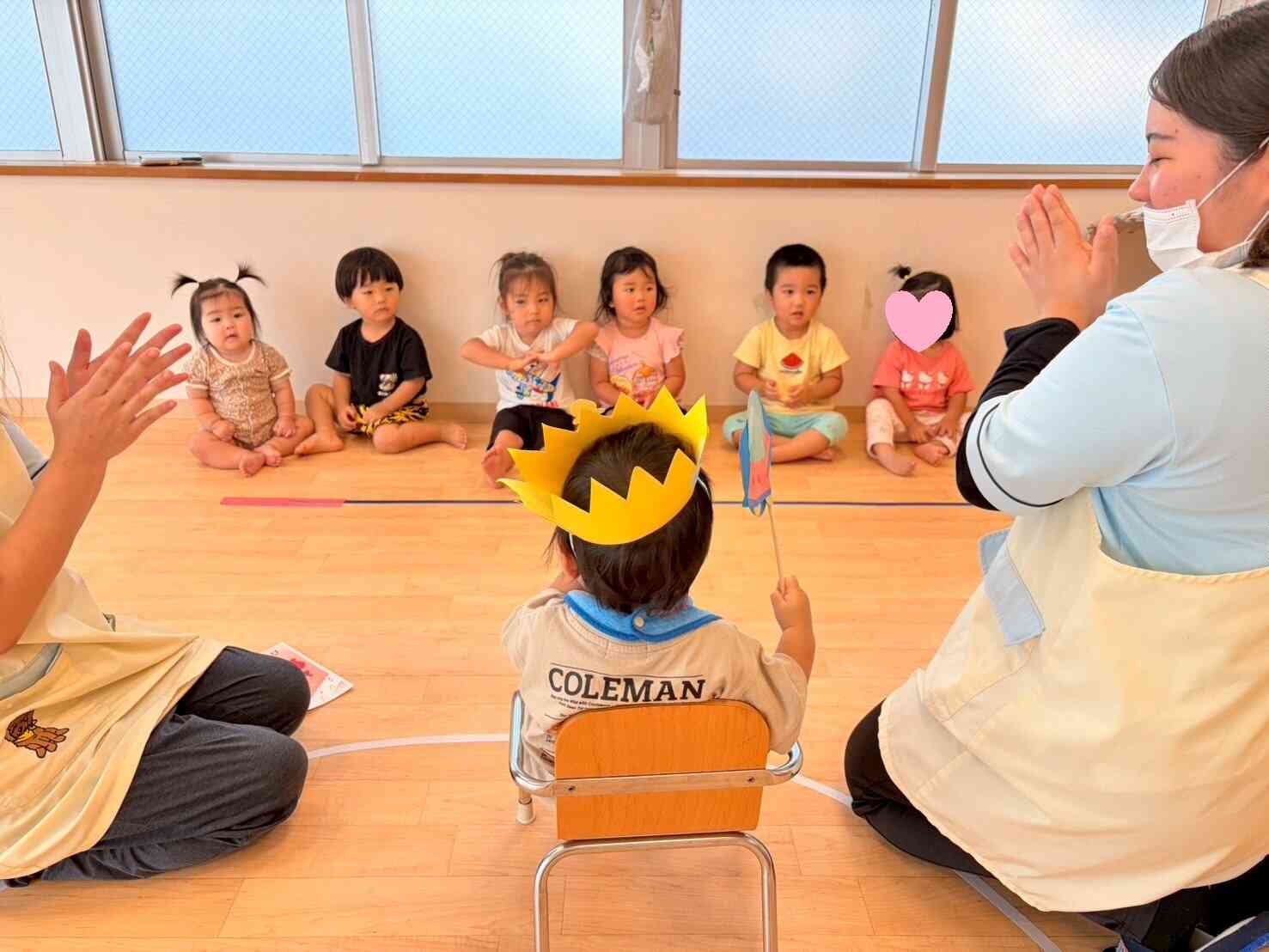 今日の主役は ぼく！