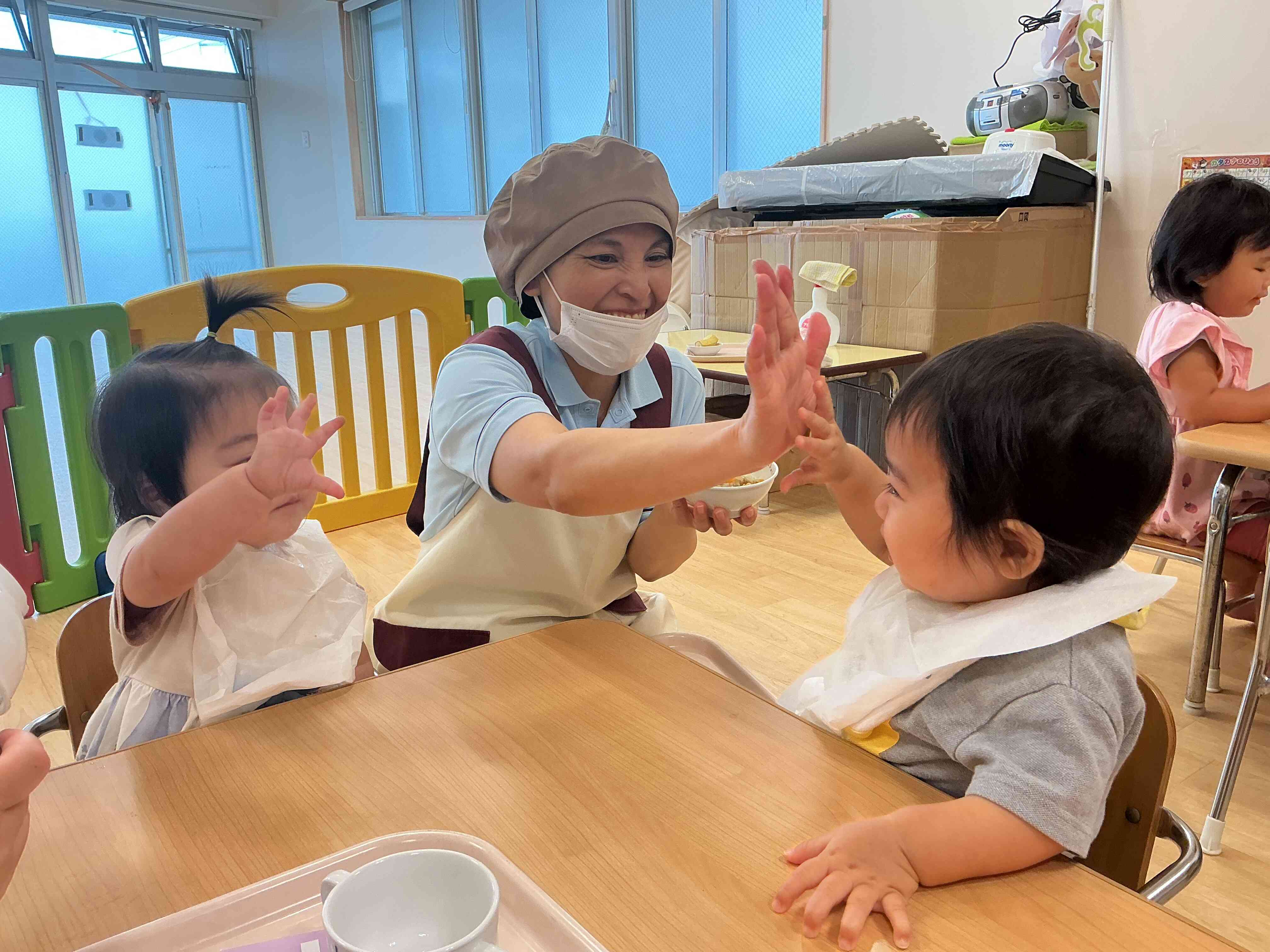調理師さん、いつもありがとう♪