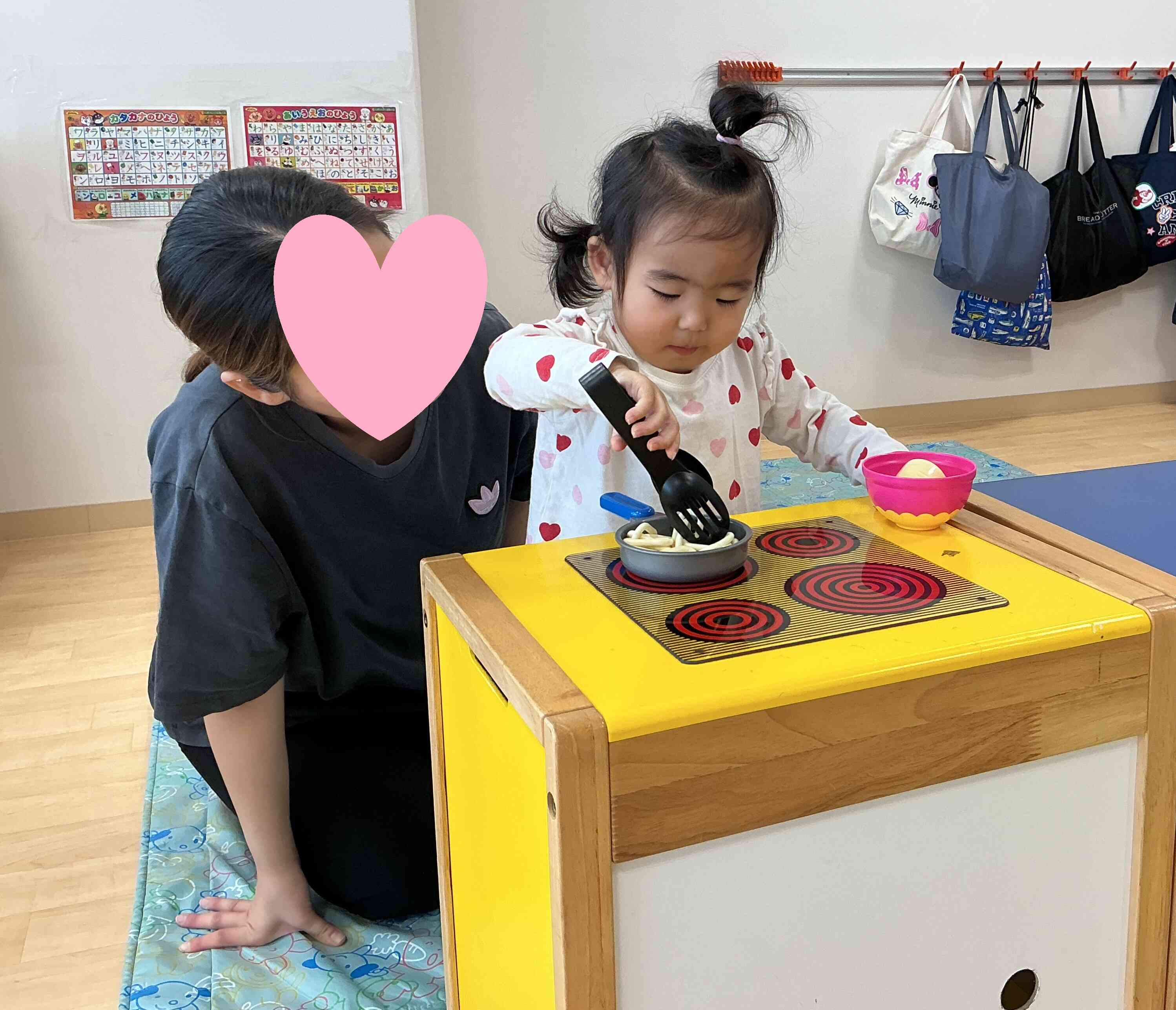 普段の遊びも給食も♪