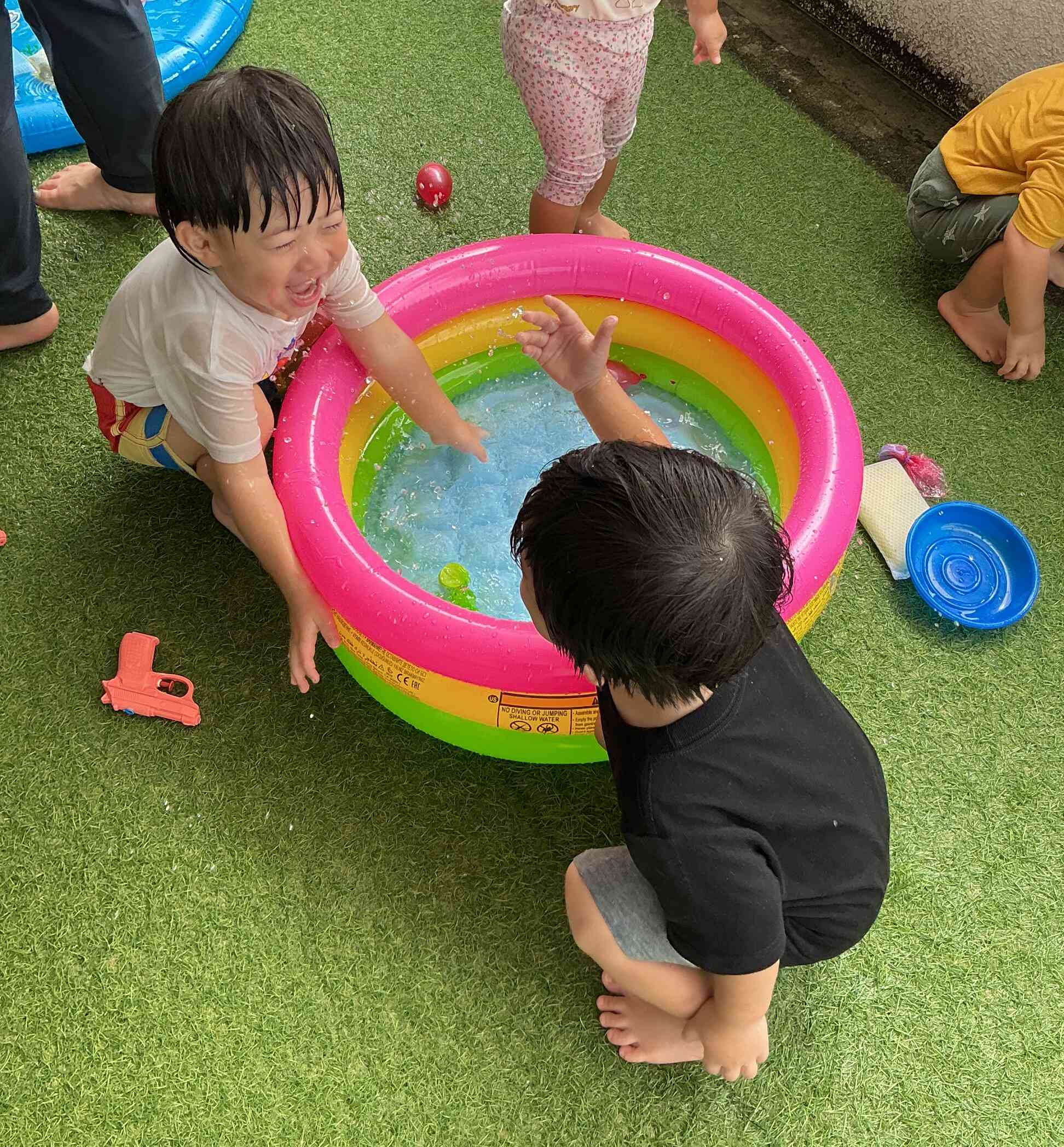 慣らし保育2日目♪すっかり仲間入り