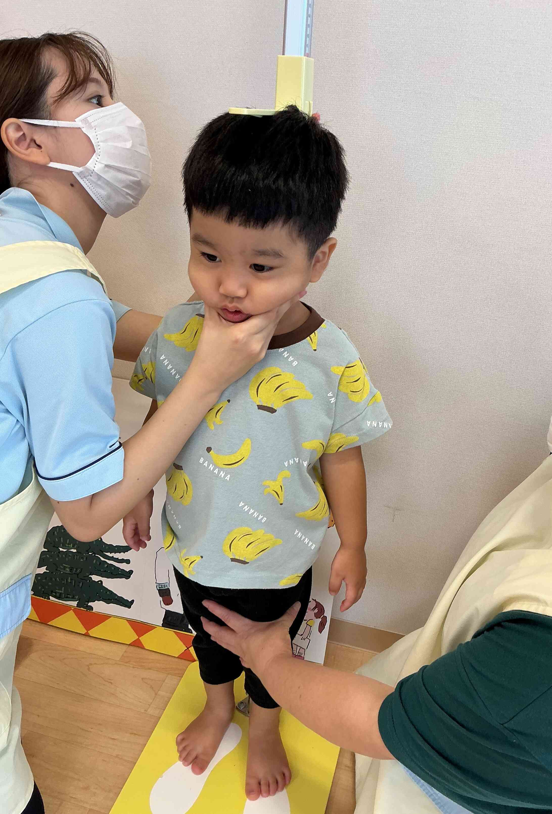 おおきくなったかなー？