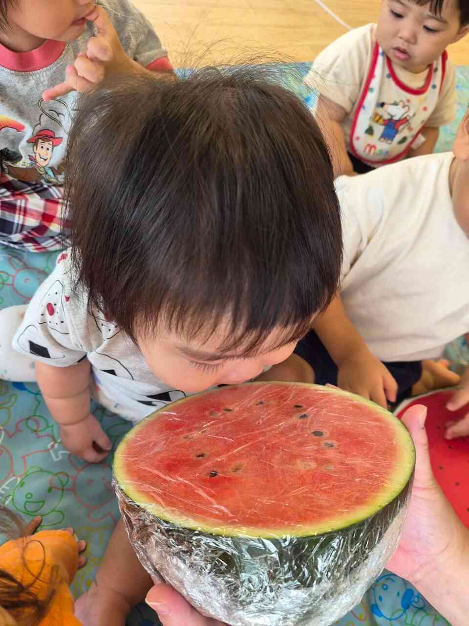 すいか割りの裏では・・・③