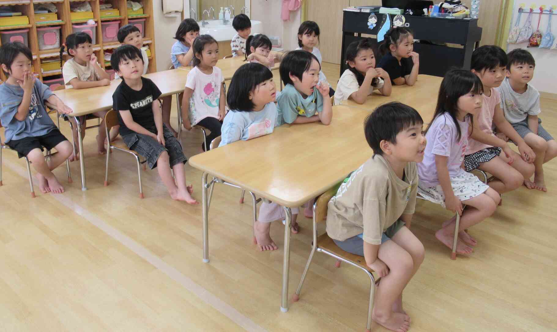 食育　5歳児クラス　三色食品群について