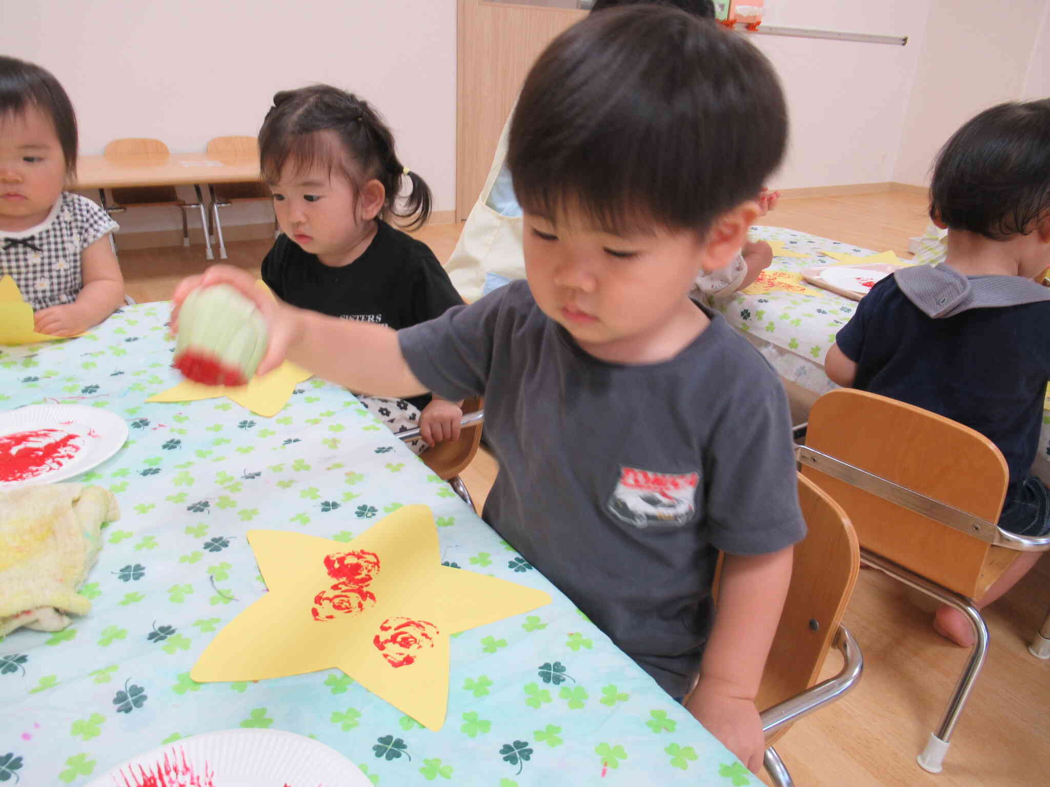 ぺったんぺったん