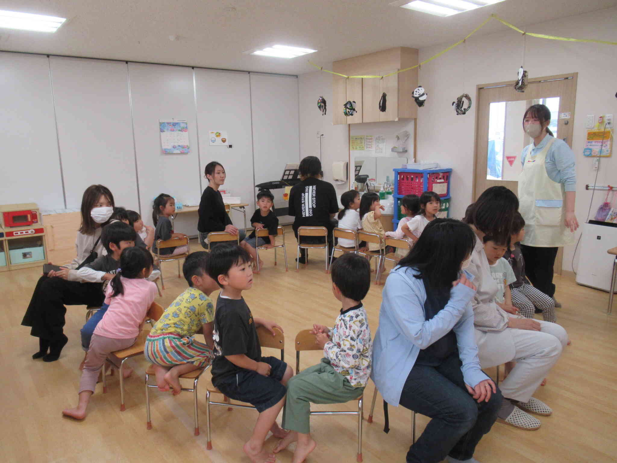 椅子取りゲームも、楽しいでしょ！
