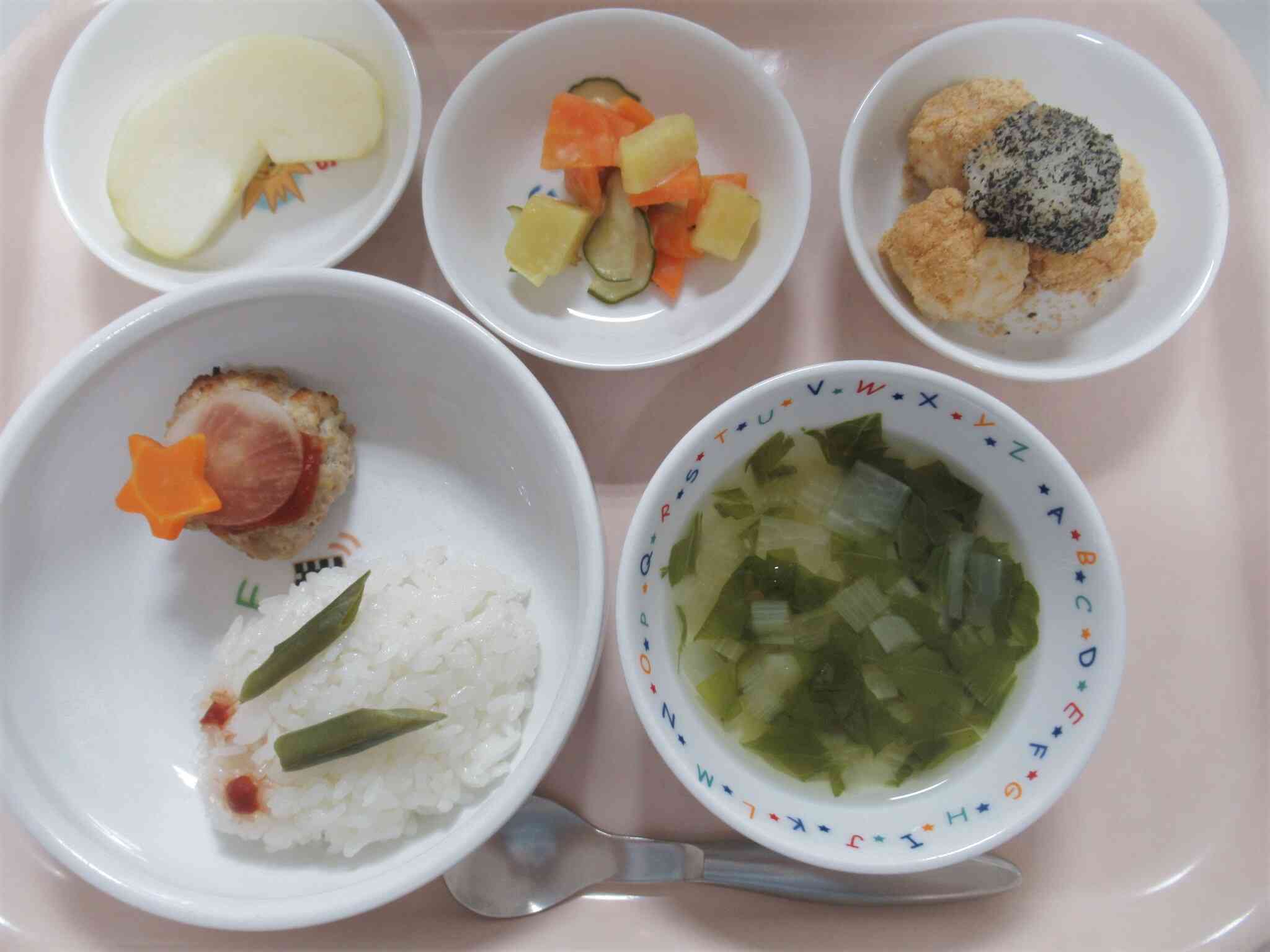 9月24日の給食（お楽しみメニュー）