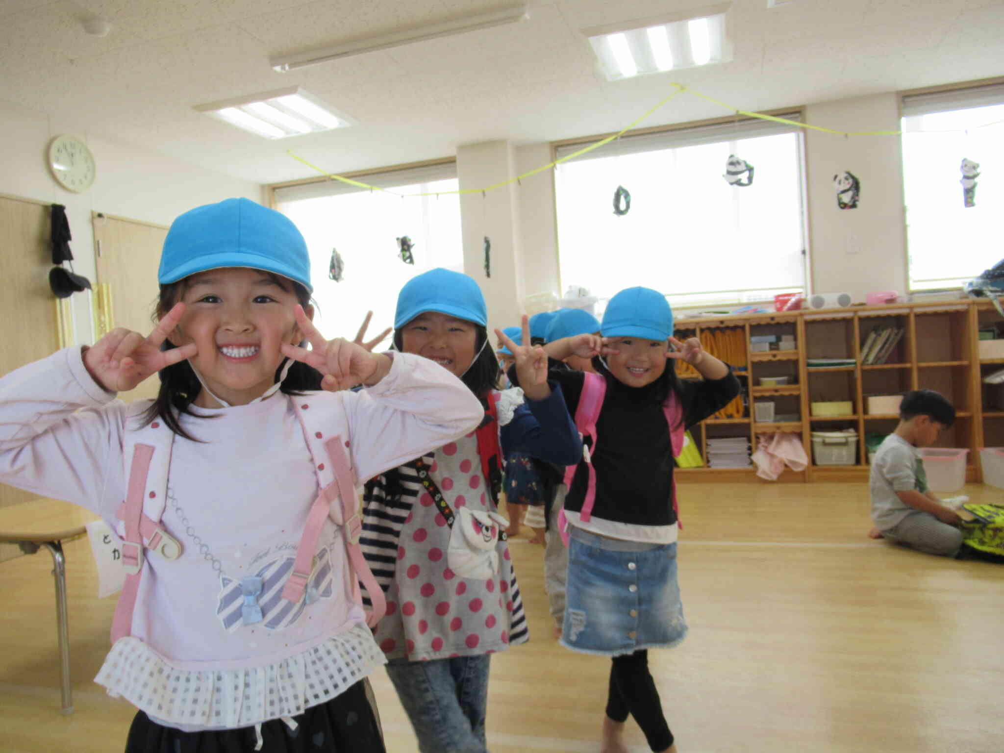 お弁当を持って、お外に行って来ま~す!