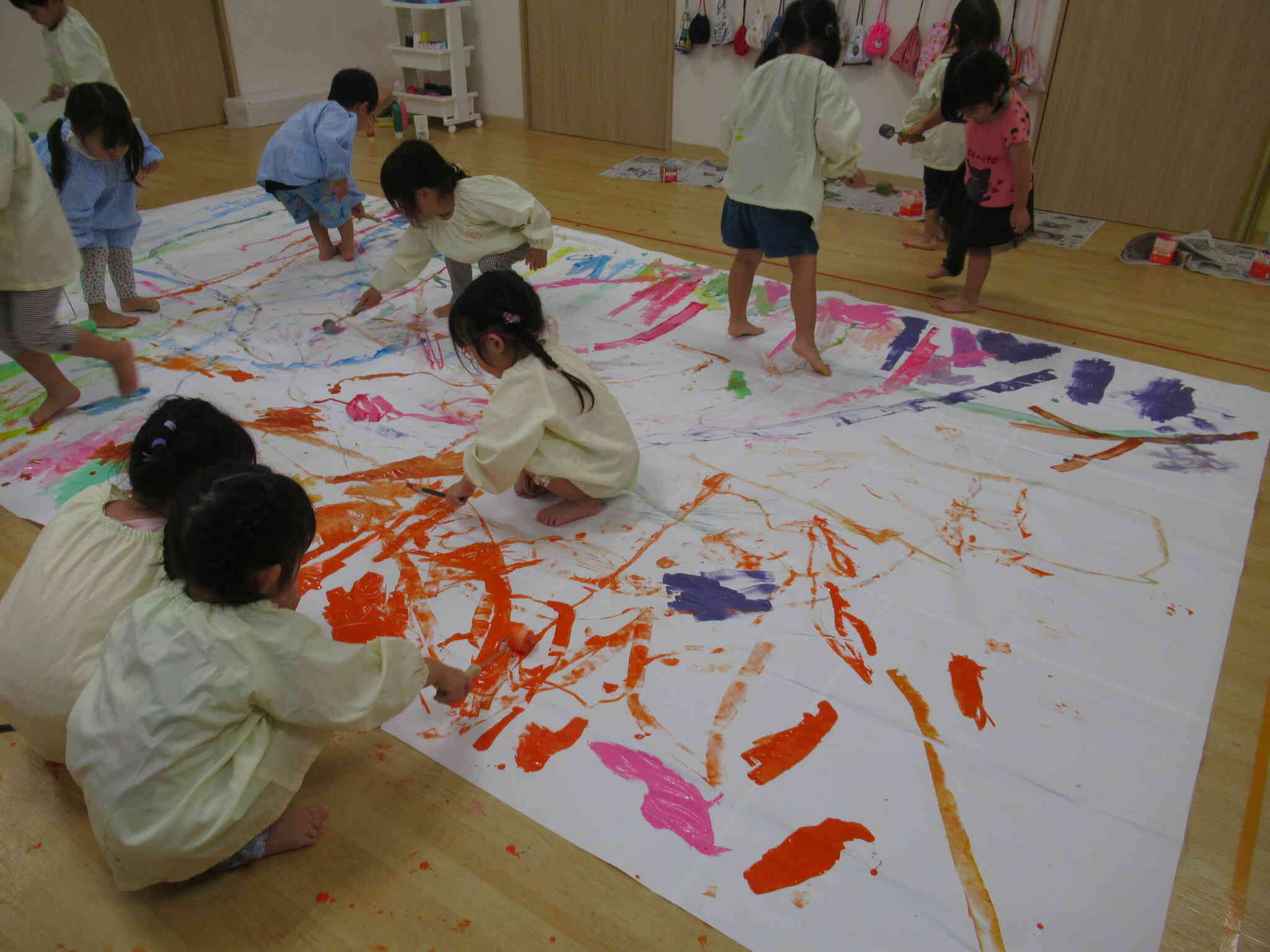 どこをぬろうかな？