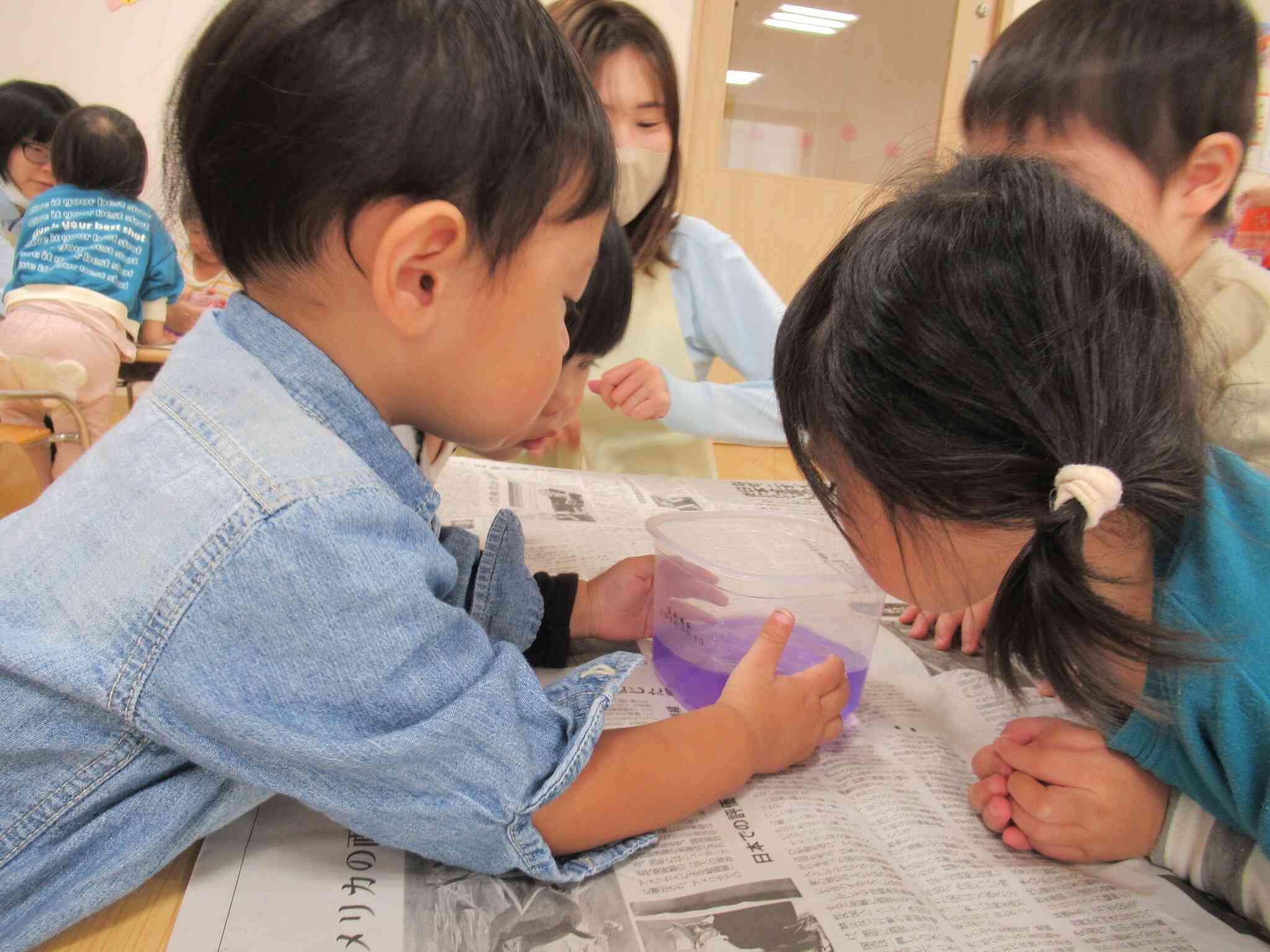 不思議！色水遊び