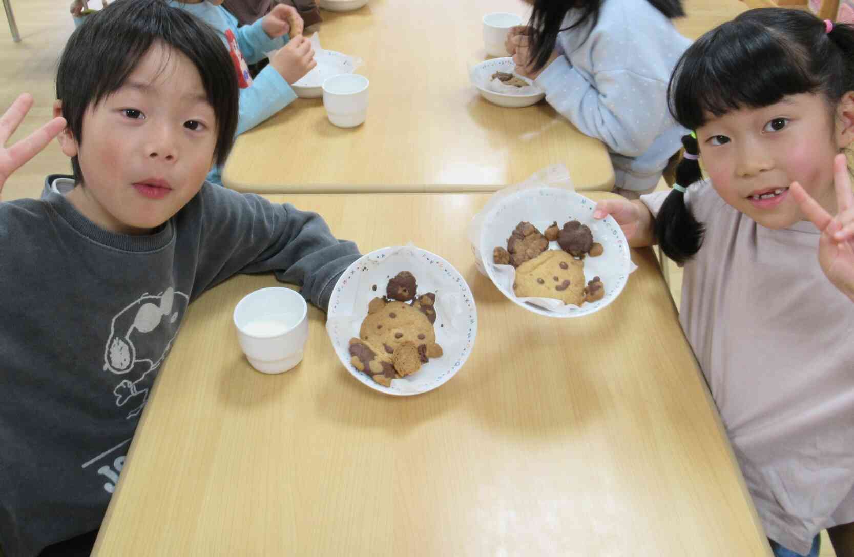 完成！にっこり笑顔